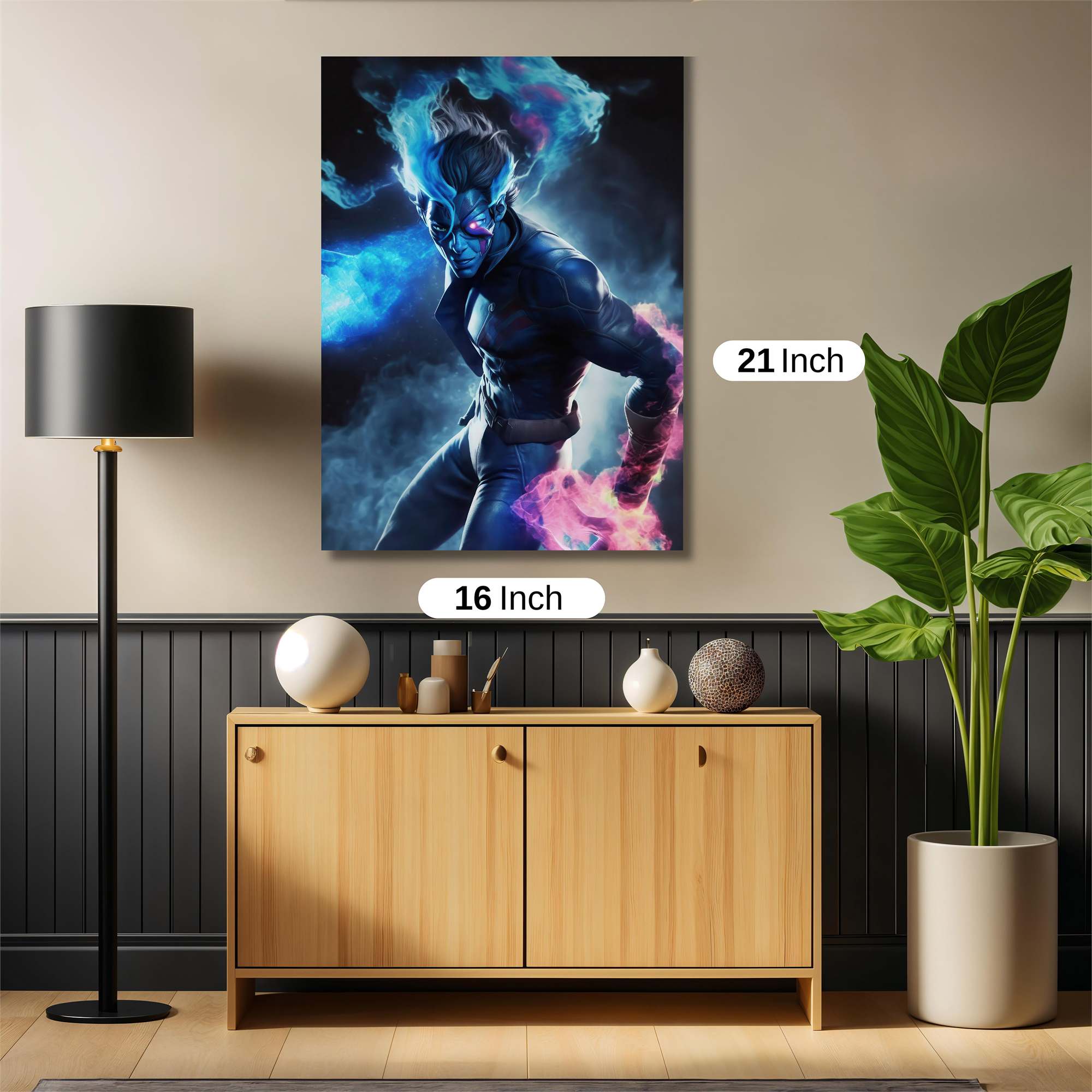 Mystic Blaze Safe Wall Magnetic / M