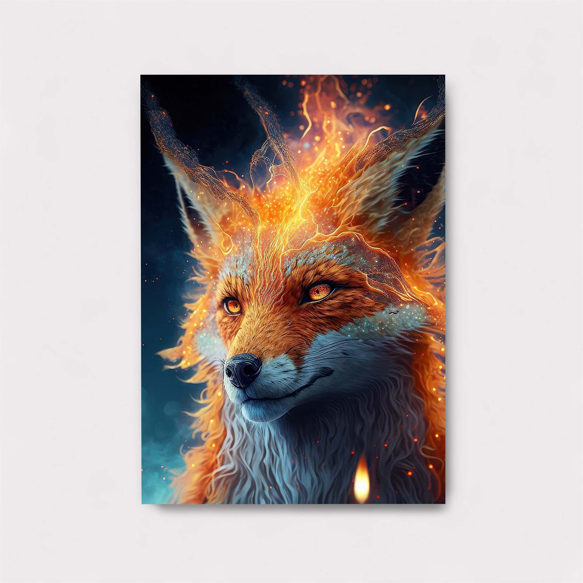 Fiery Elegance Safe Wall Magnetic / M