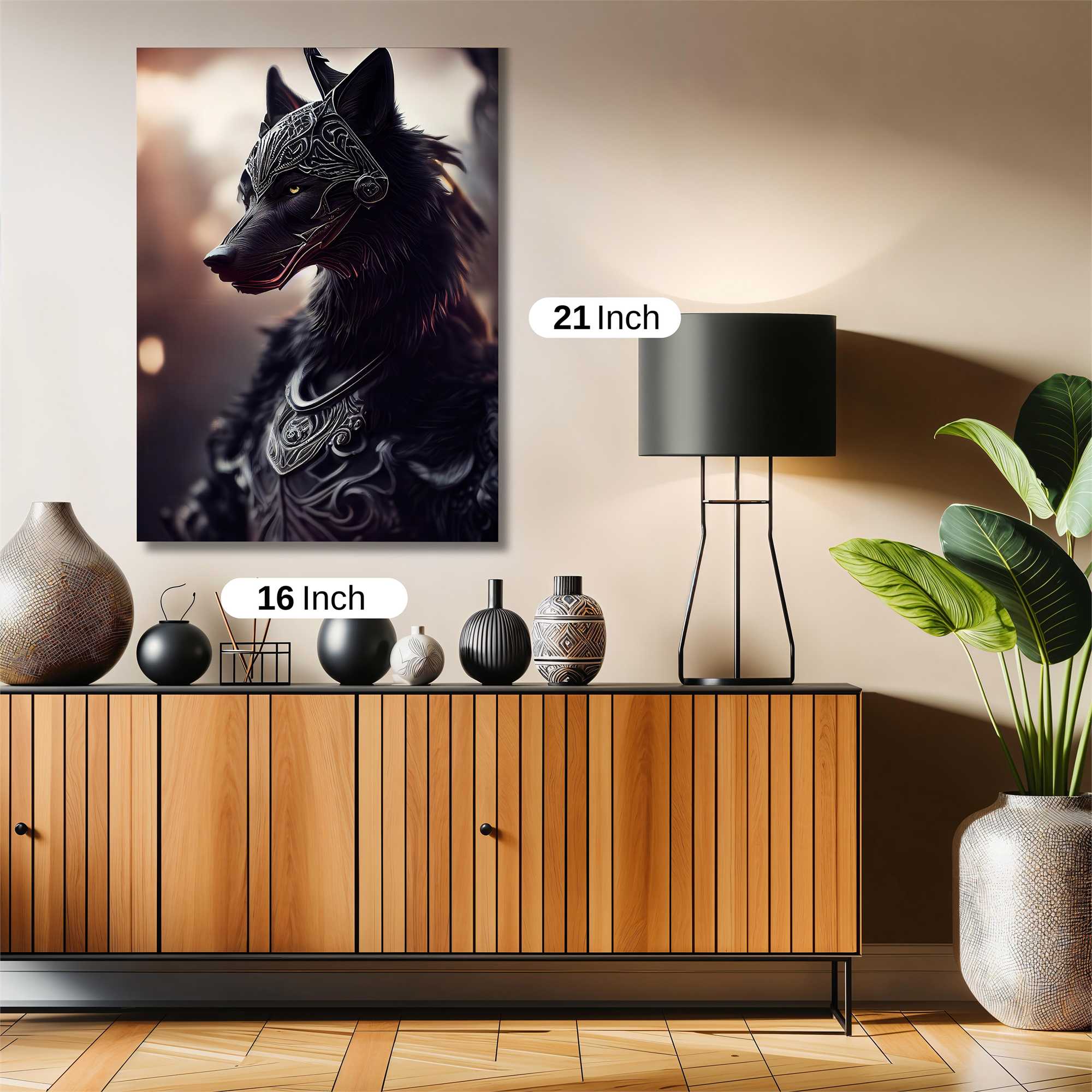 Lupine Majesty Safe Wall Magnetic / M