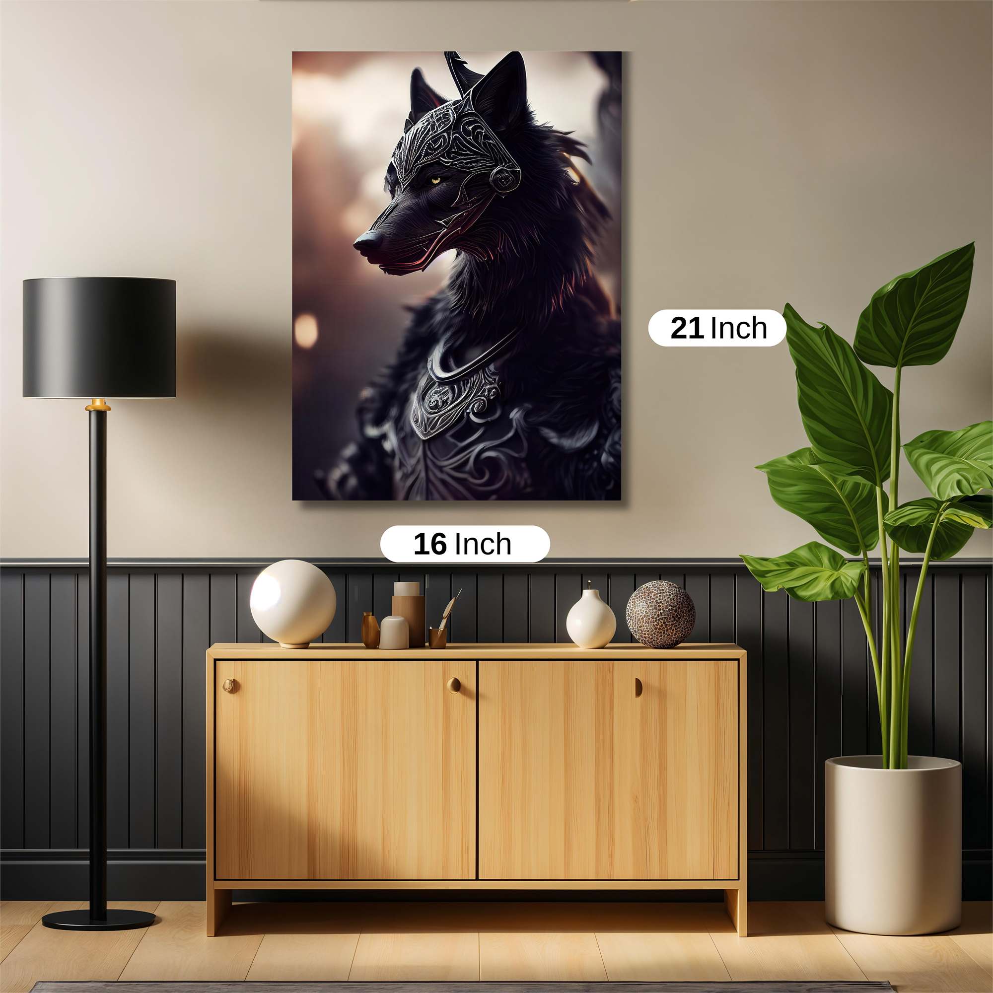 Lupine Majesty Safe Wall Magnetic / M