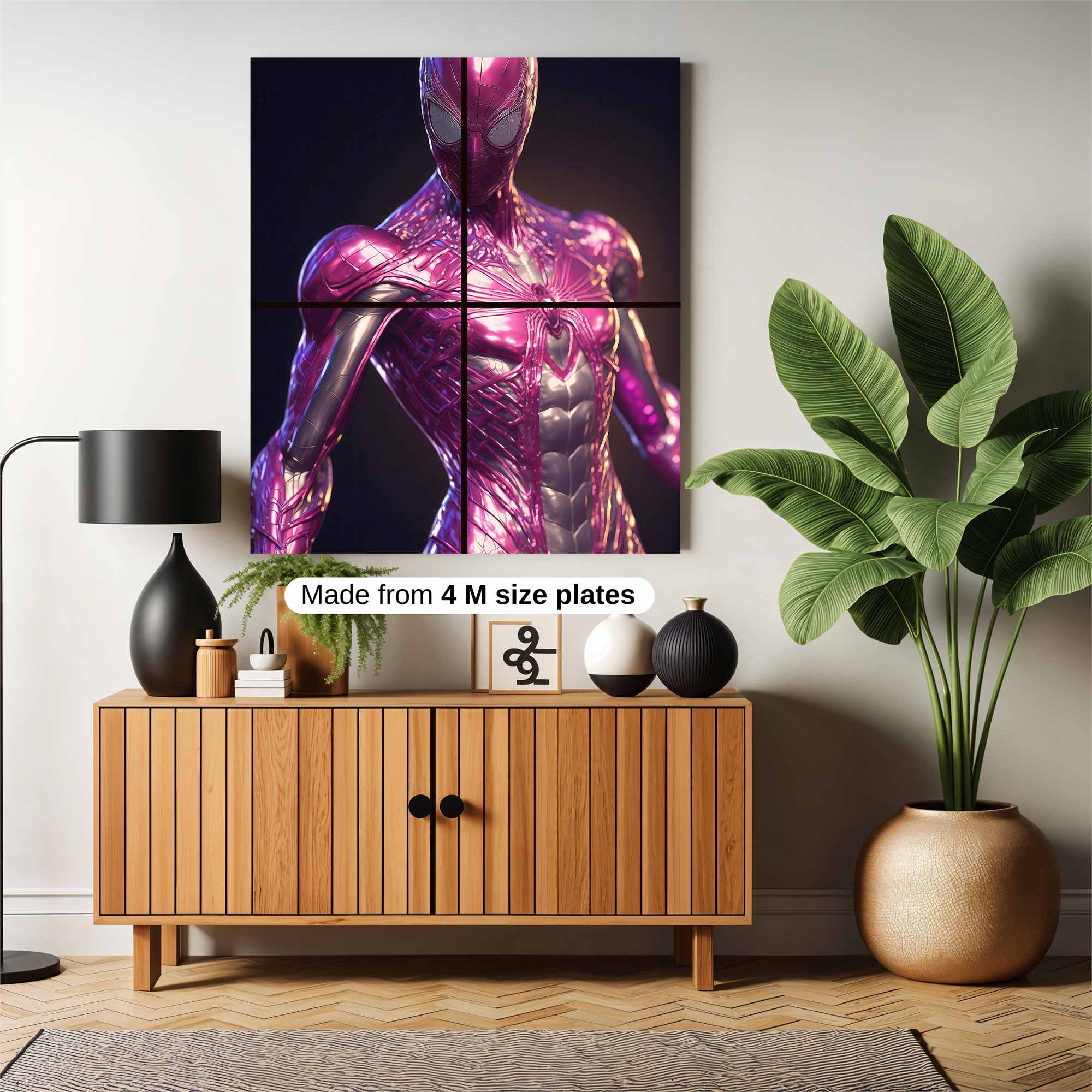 Violet Vigilant Safe Wall Magnetic / M