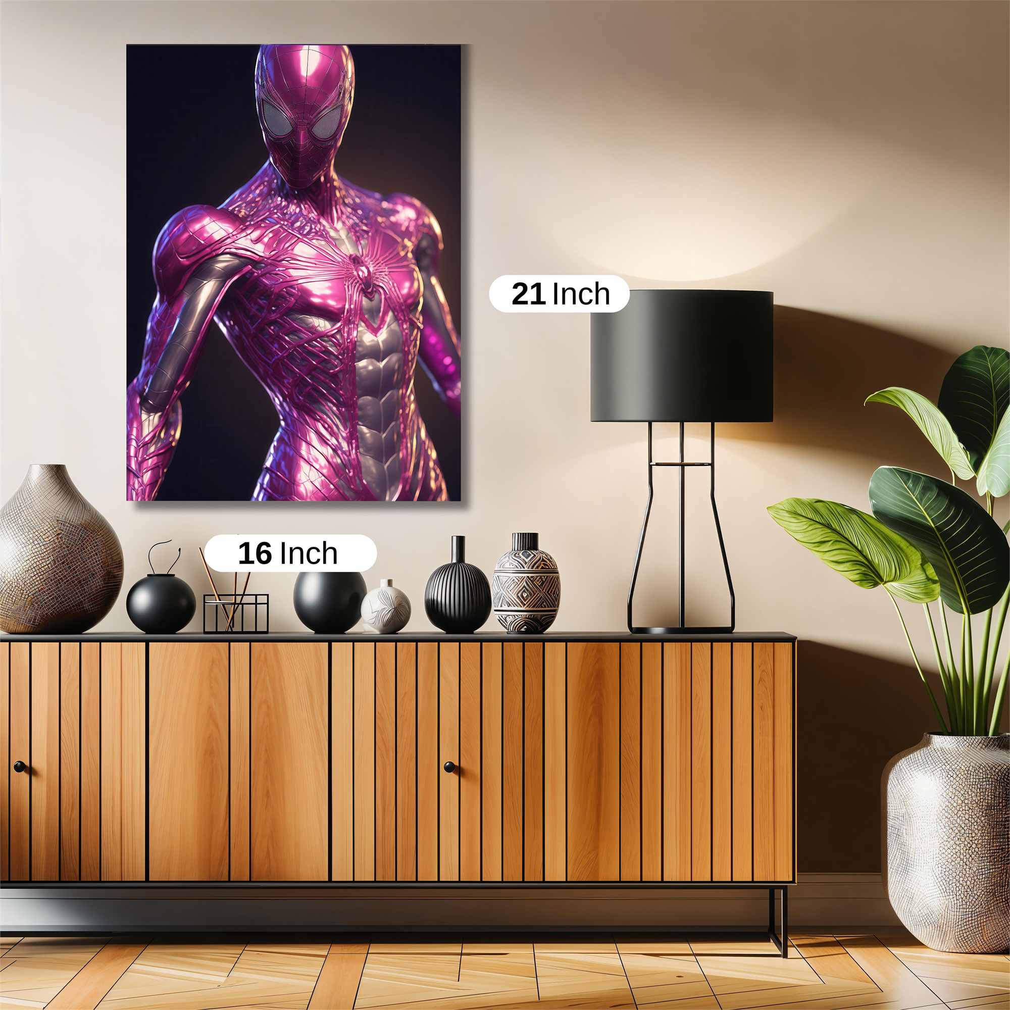 Violet Vigilant Safe Wall Magnetic / M