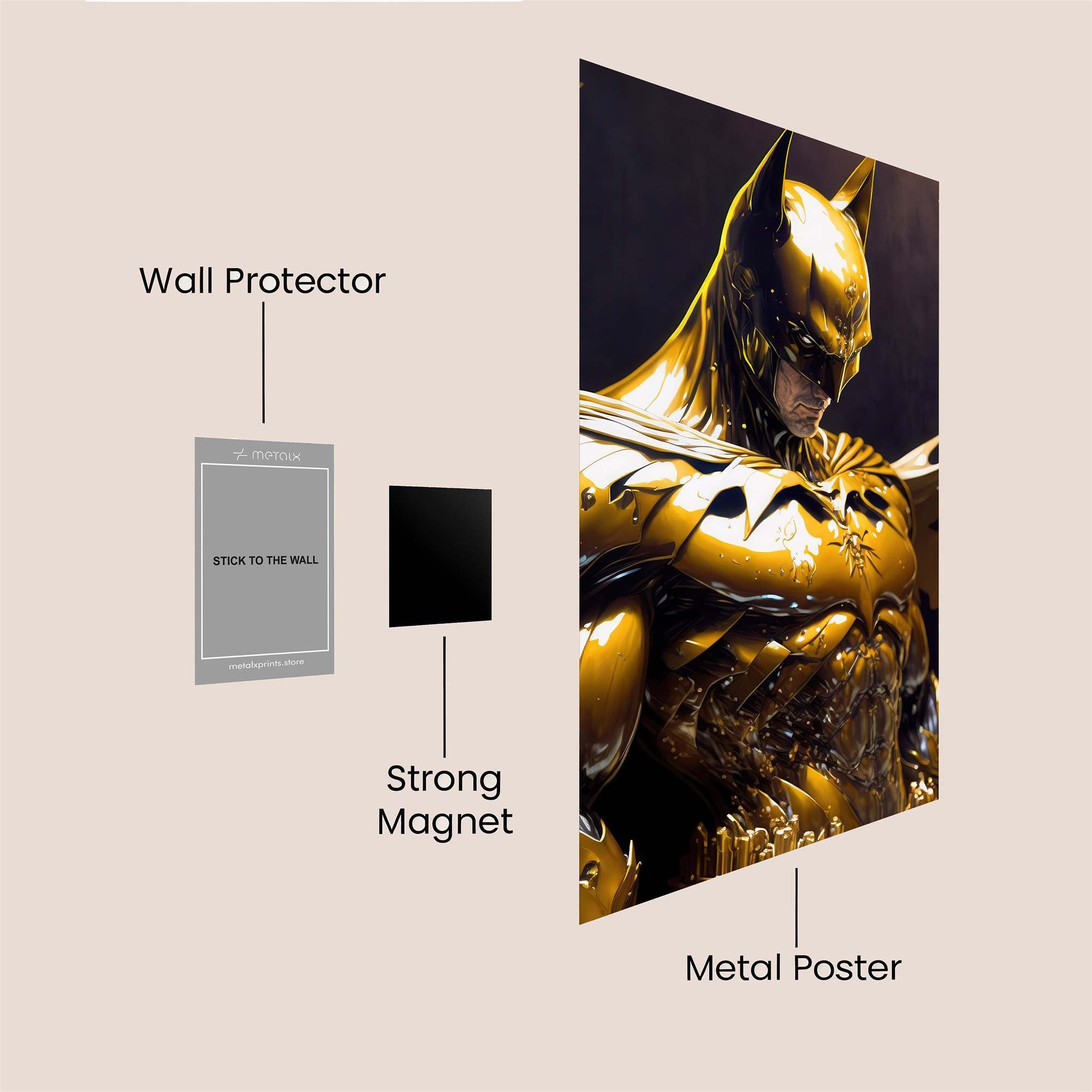 Batman Majesty Safe Wall Magnetic / M