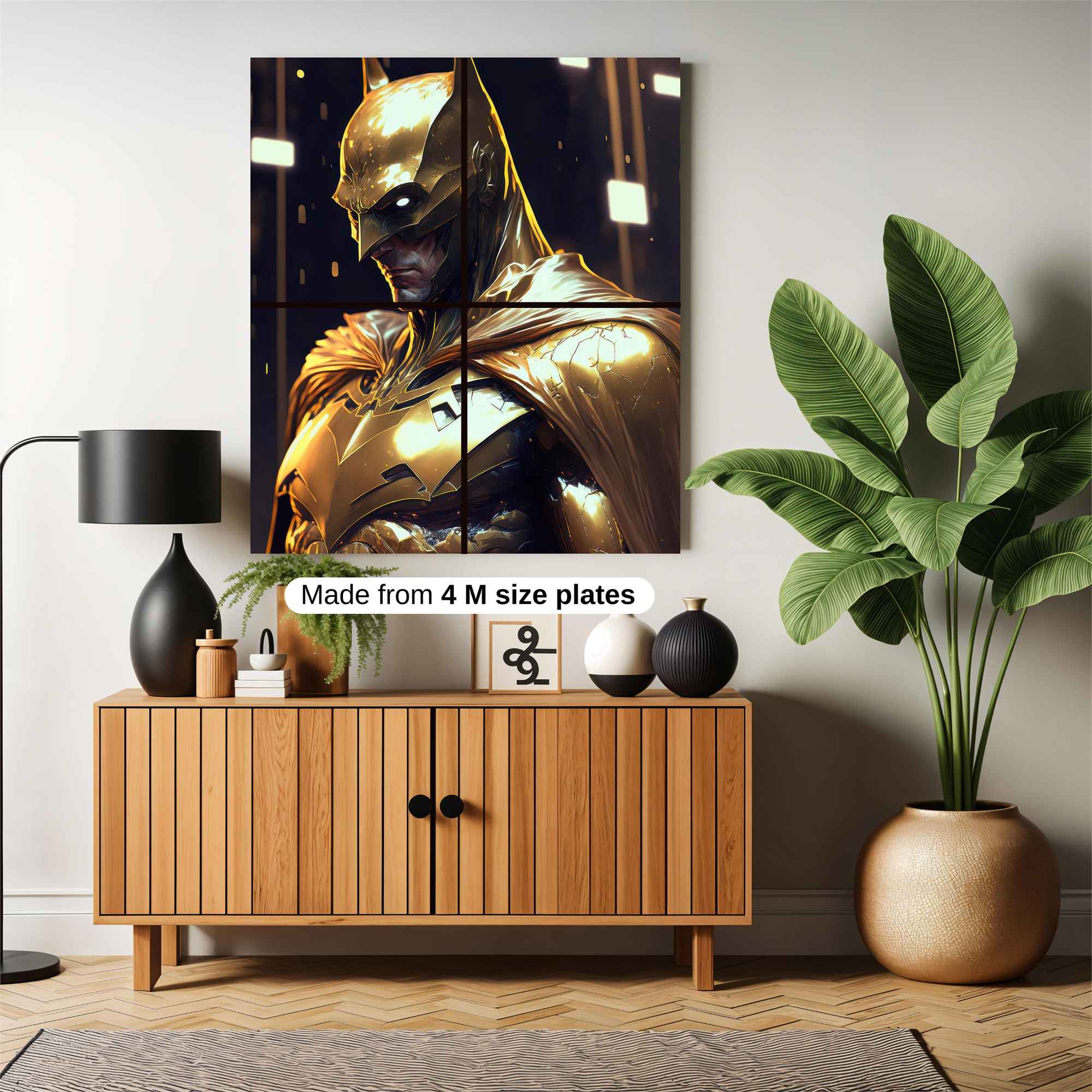 Golden Vigilance Safe Wall Magnetic / M