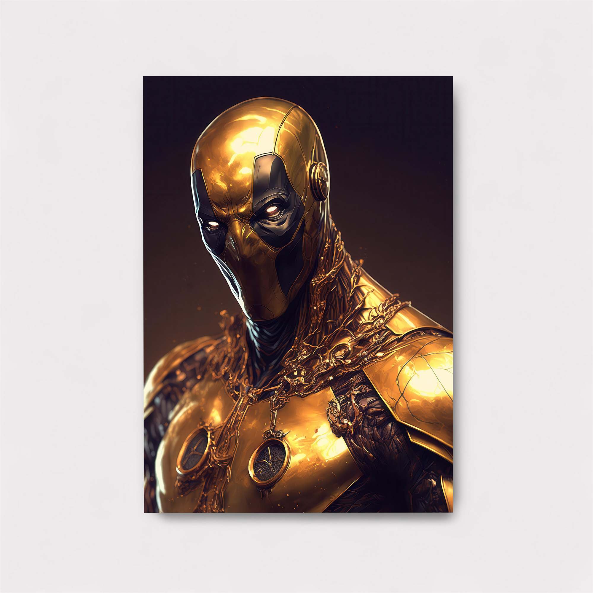 Golden Vigilante Safe Wall Magnetic / M