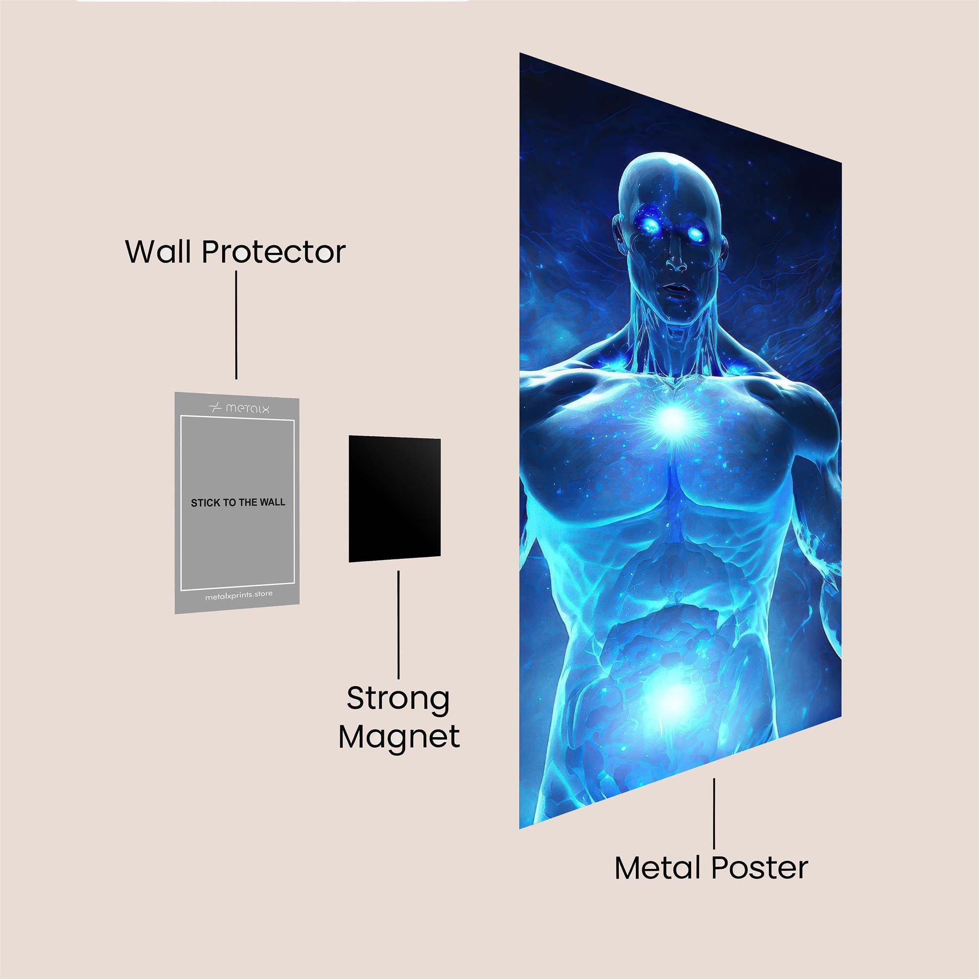 Cosmic Energy Safe Wall Magnetic / M