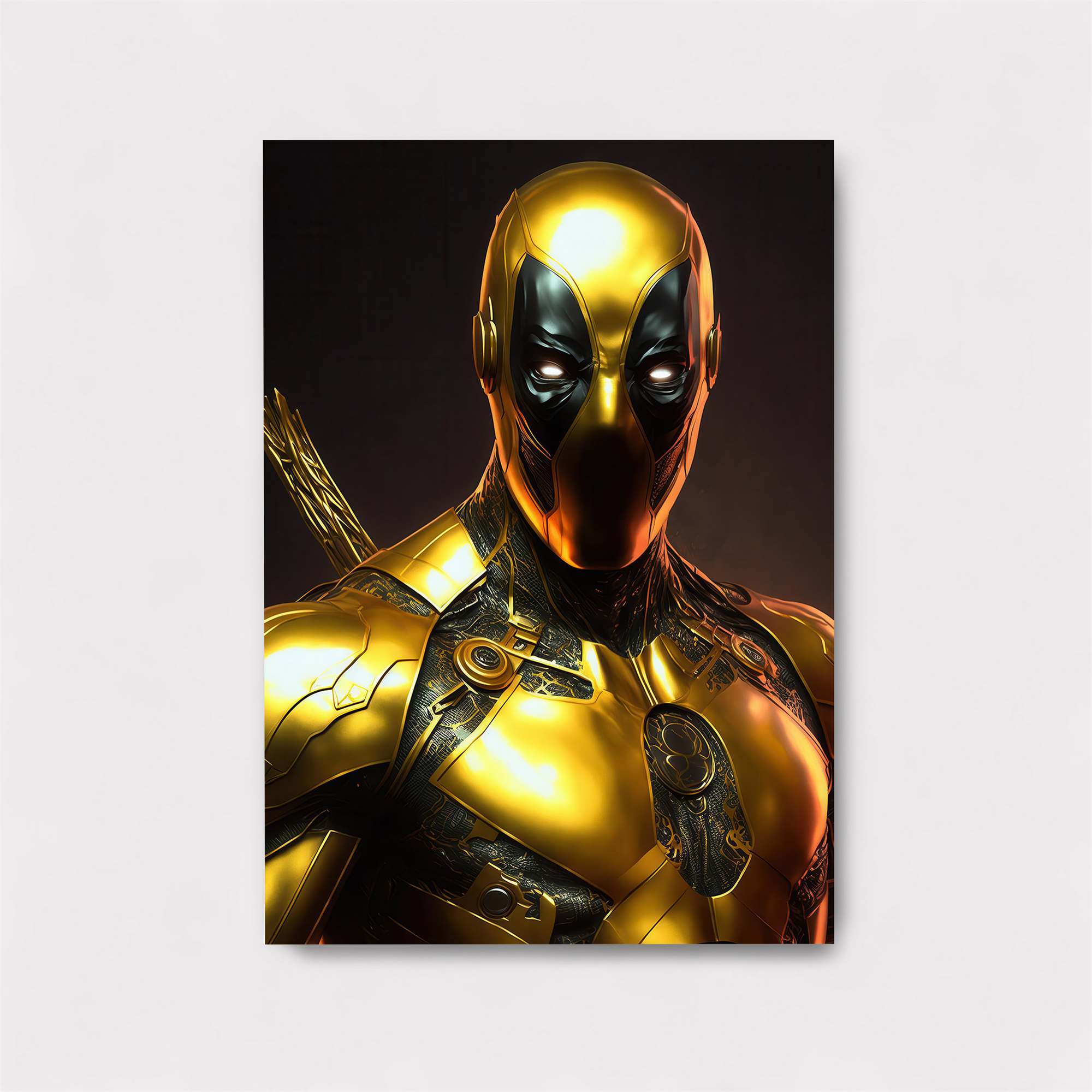 Golden Mercenary Safe Wall Magnetic / M