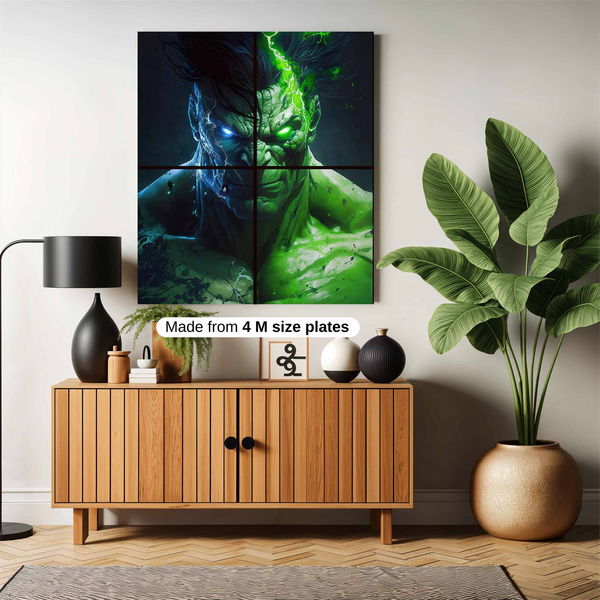 Hulk Fury Safe Wall Magnetic / M
