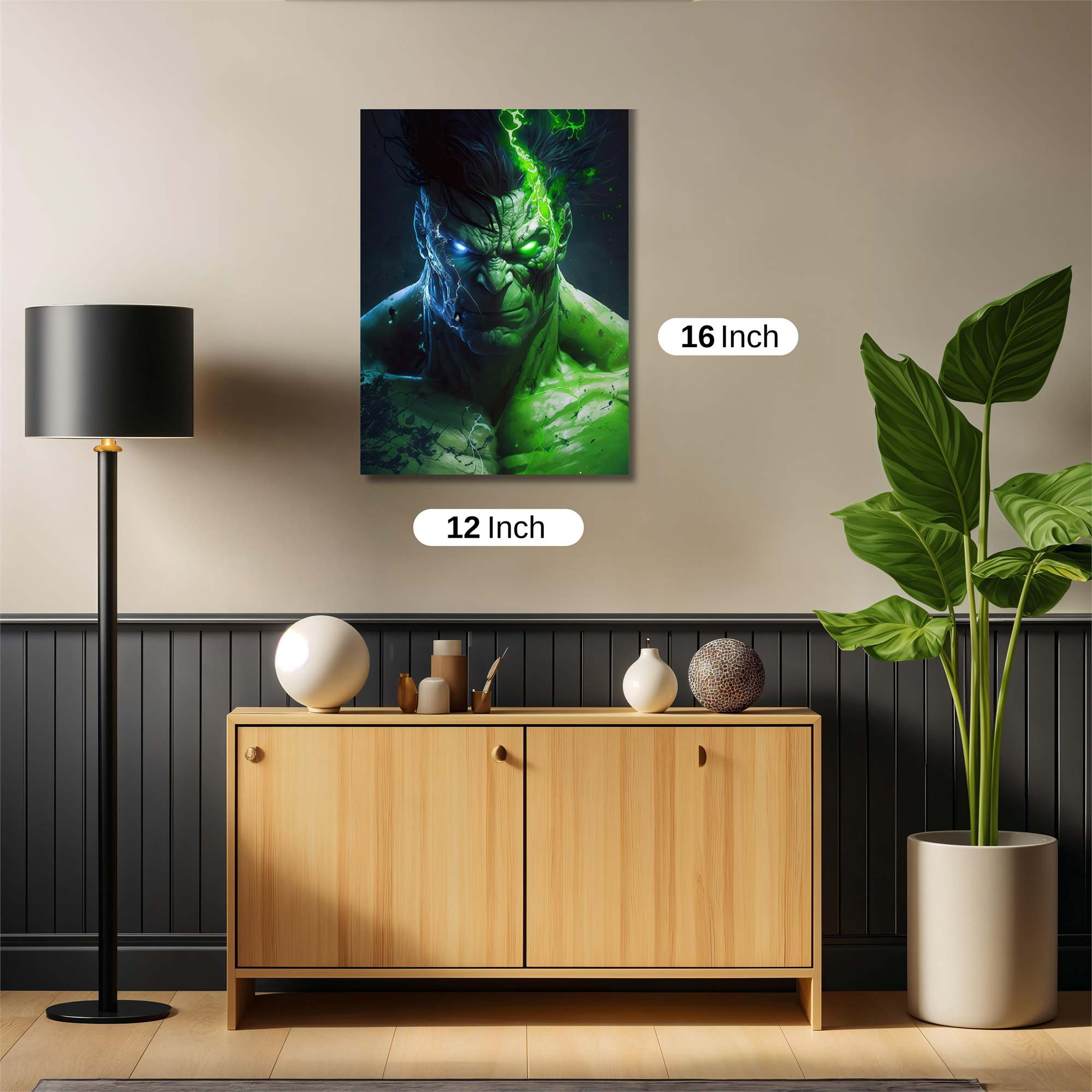 Hulk Fury Safe Wall Magnetic / M