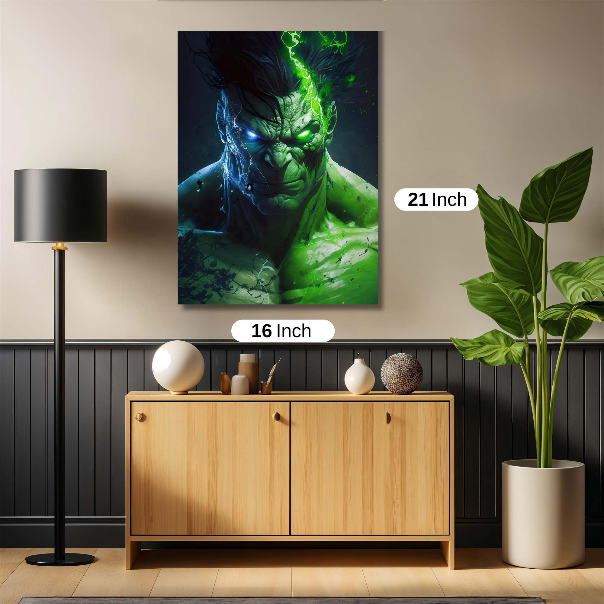 Hulk Fury Safe Wall Magnetic / M