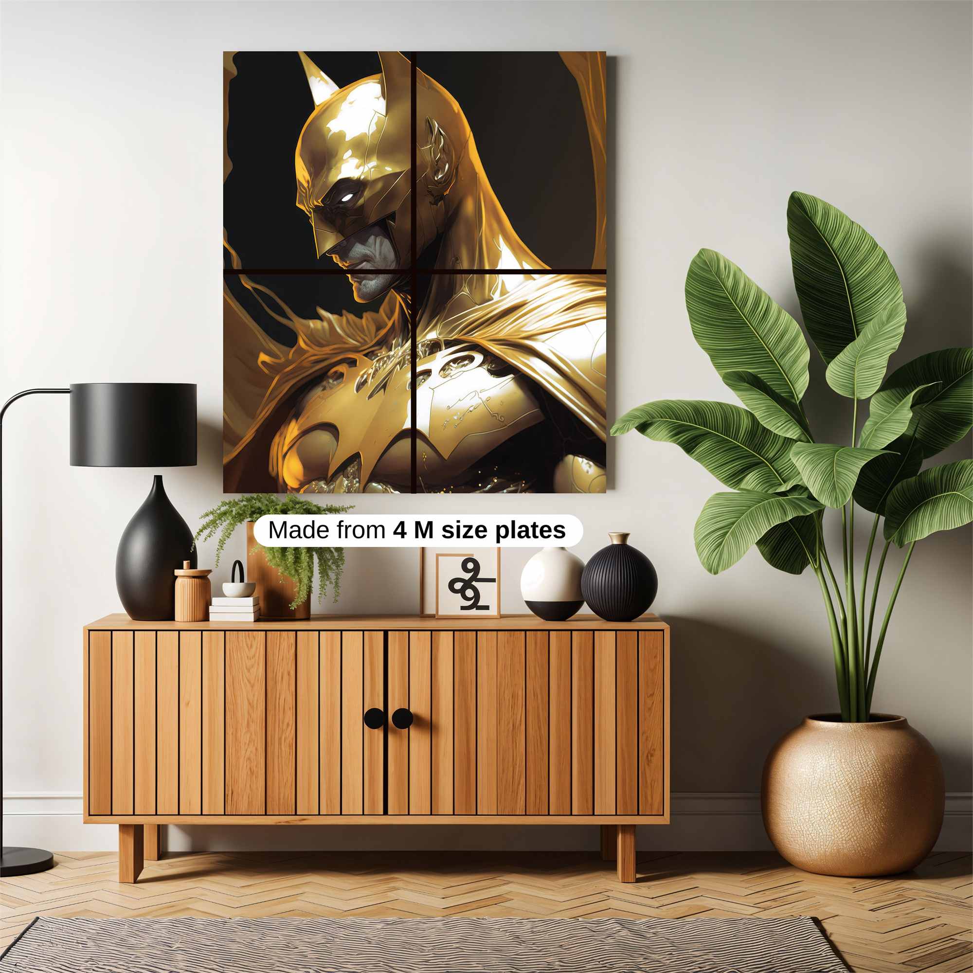 Golden Vigilance Safe Wall Magnetic / M