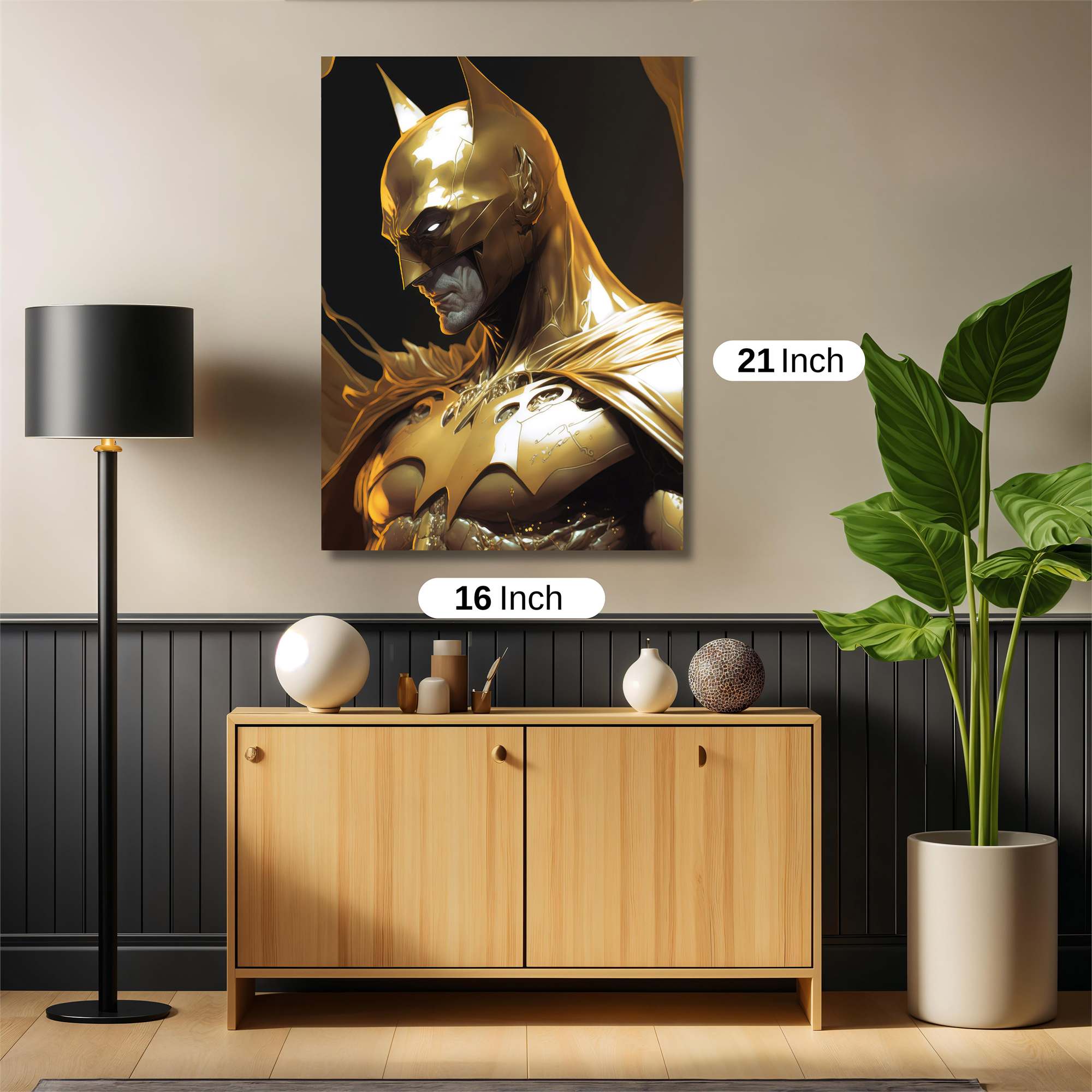 Golden Vigilance Safe Wall Magnetic / M