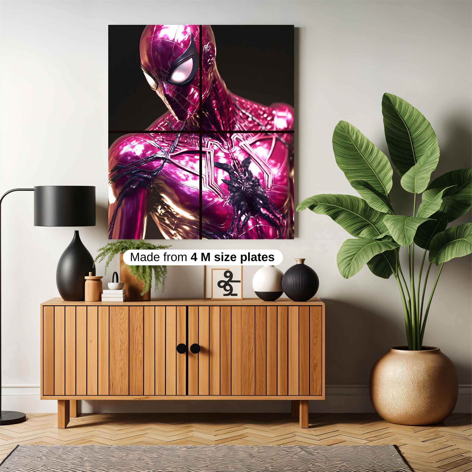 Spider-Man Luminous Safe Wall Magnetic / M