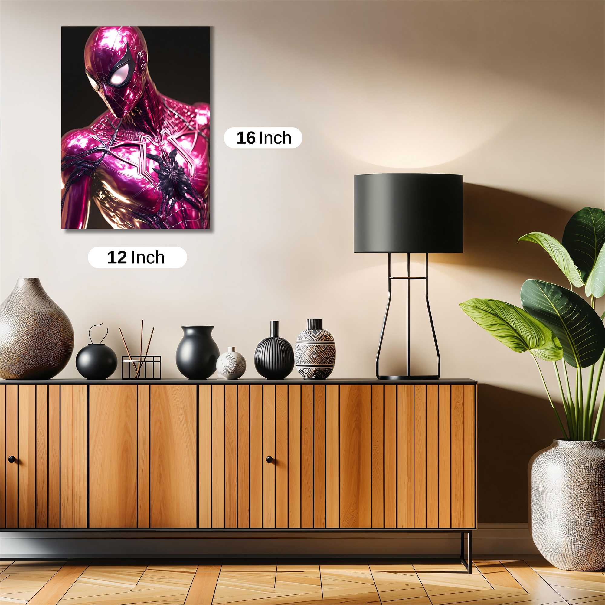 Spider-Man Luminous Safe Wall Magnetic / M