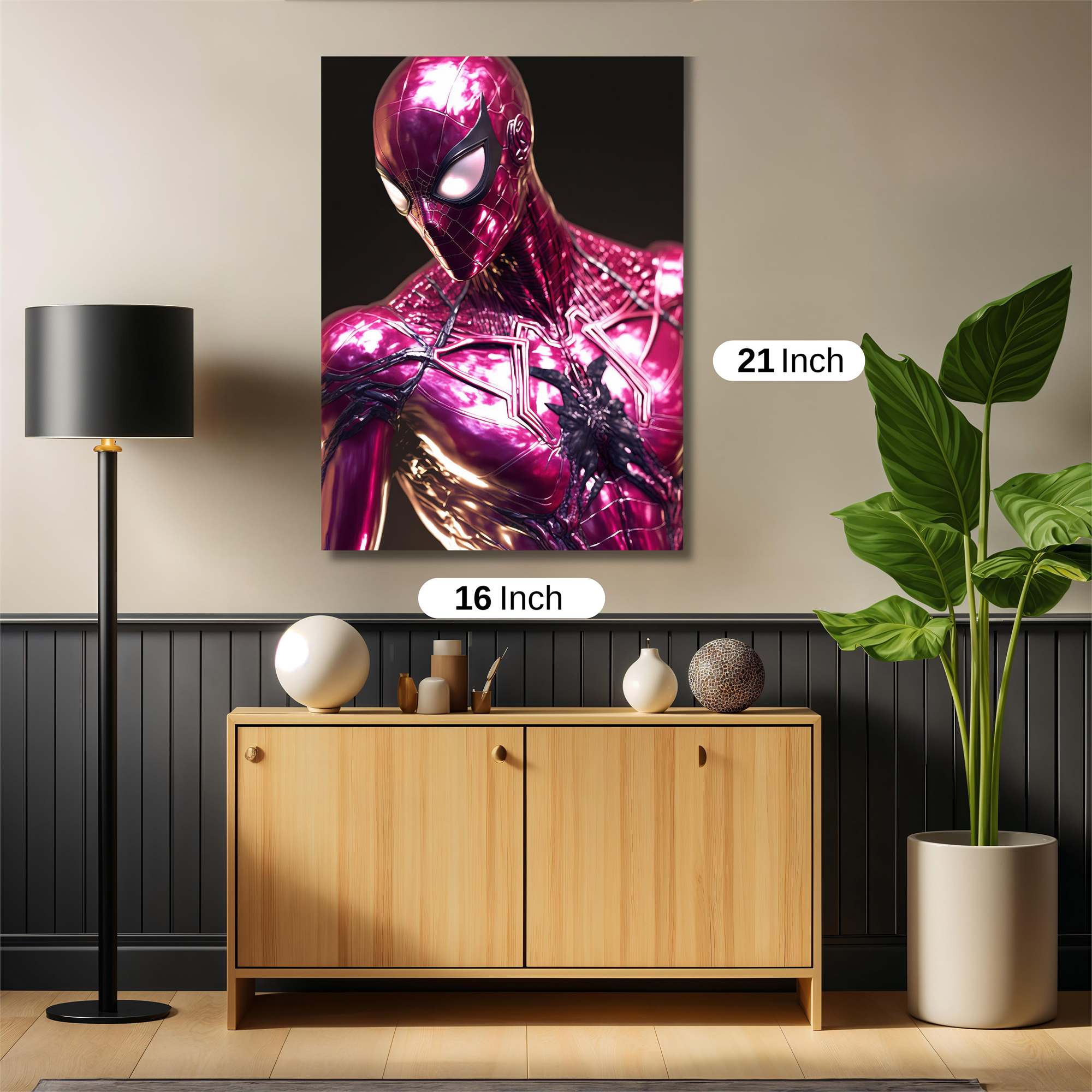 Spider-Man Luminous Safe Wall Magnetic / M