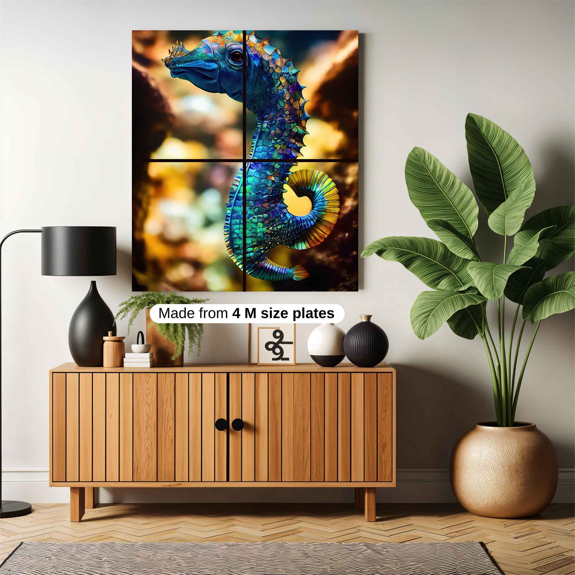 Seahorse Spectacle Safe Wall Magnetic / M