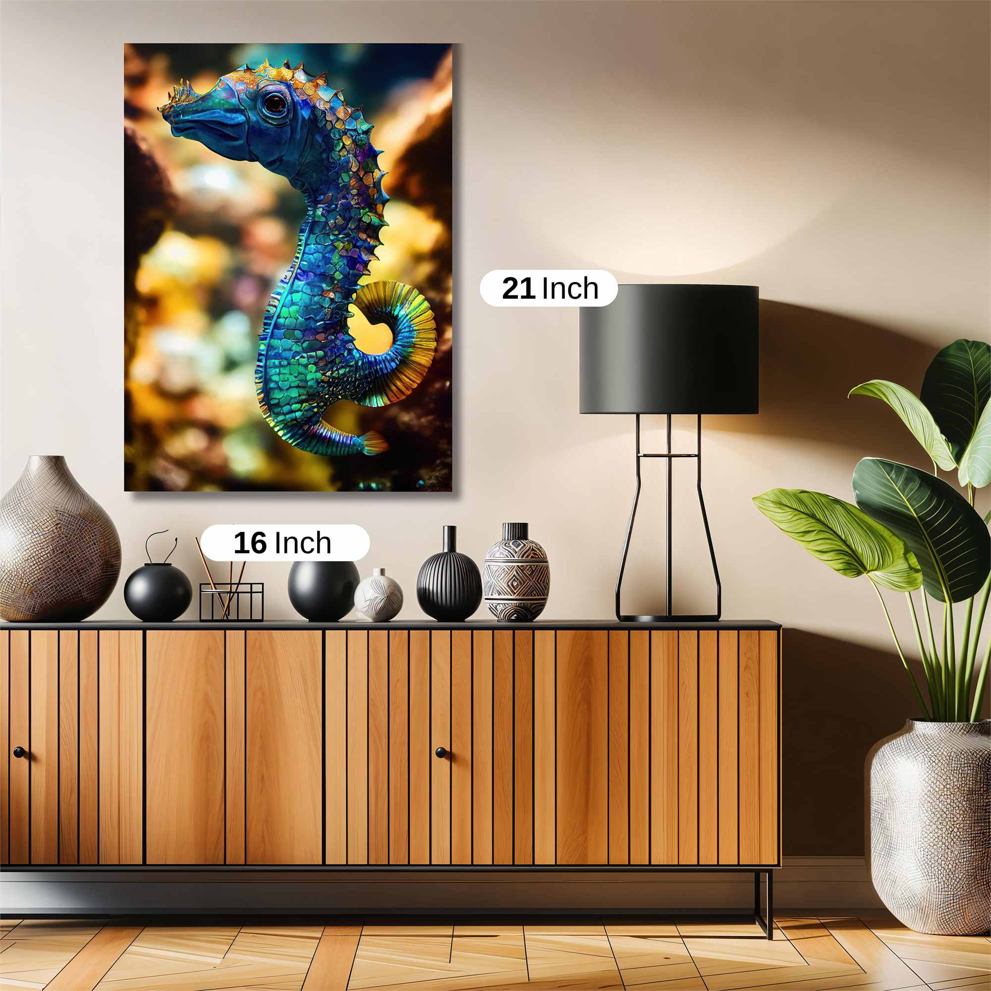 Seahorse Spectacle Safe Wall Magnetic / M