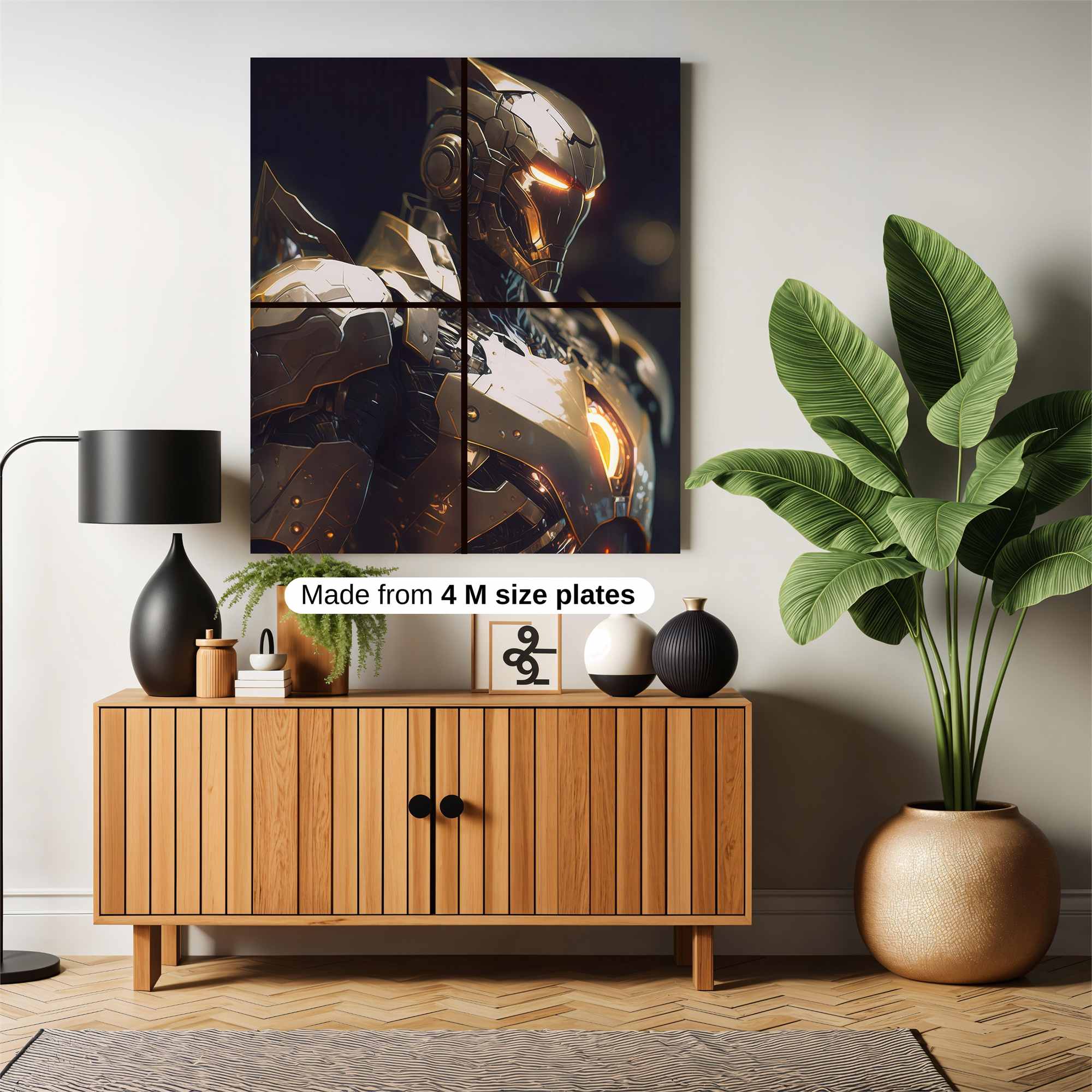 Metallic Sentinel Safe Wall Magnetic / M