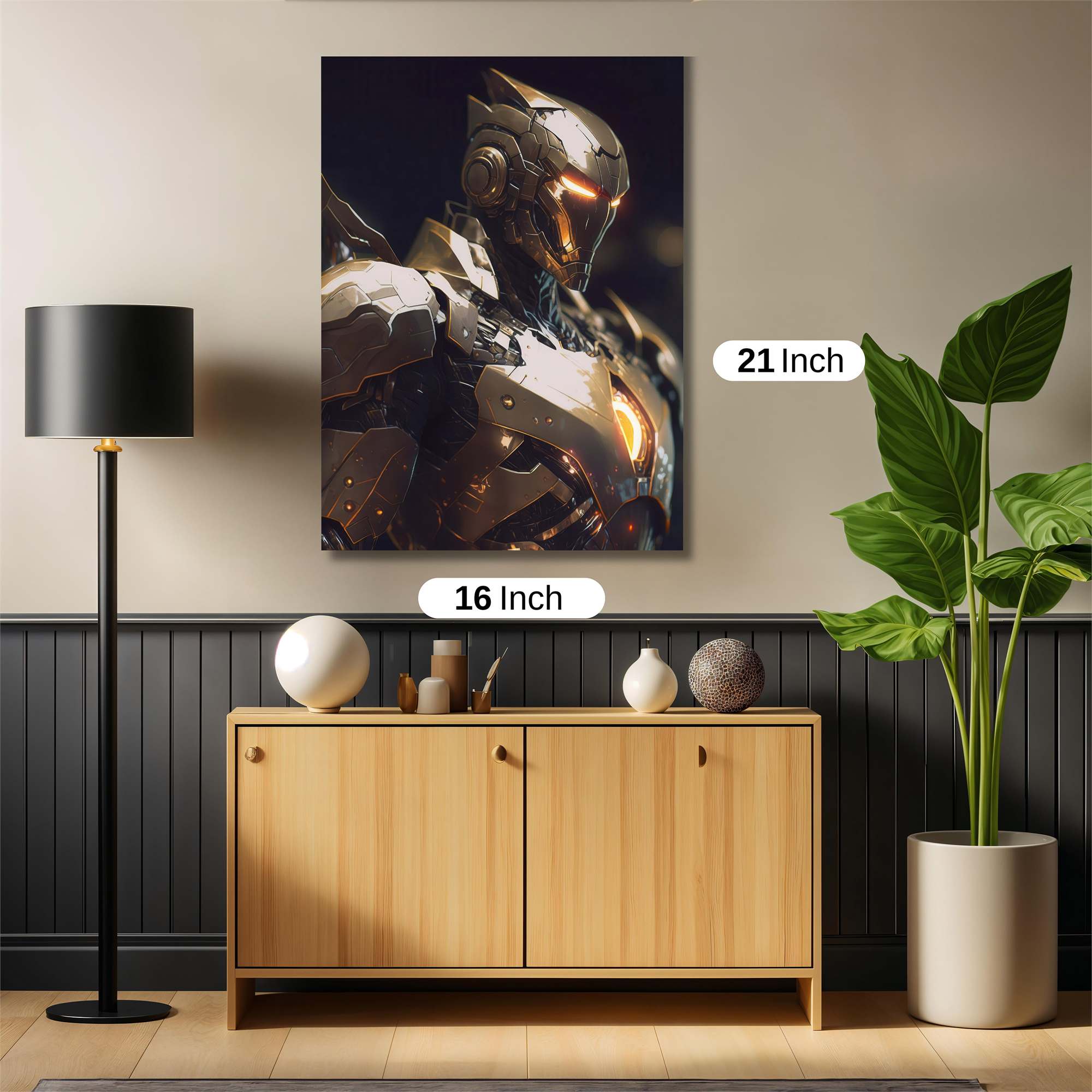 Metallic Sentinel Safe Wall Magnetic / M