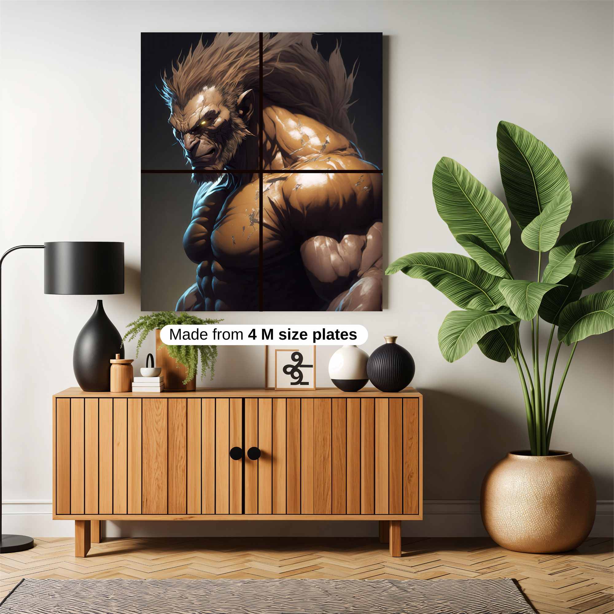 Beastly Ferocity Safe Wall Magnetic / M