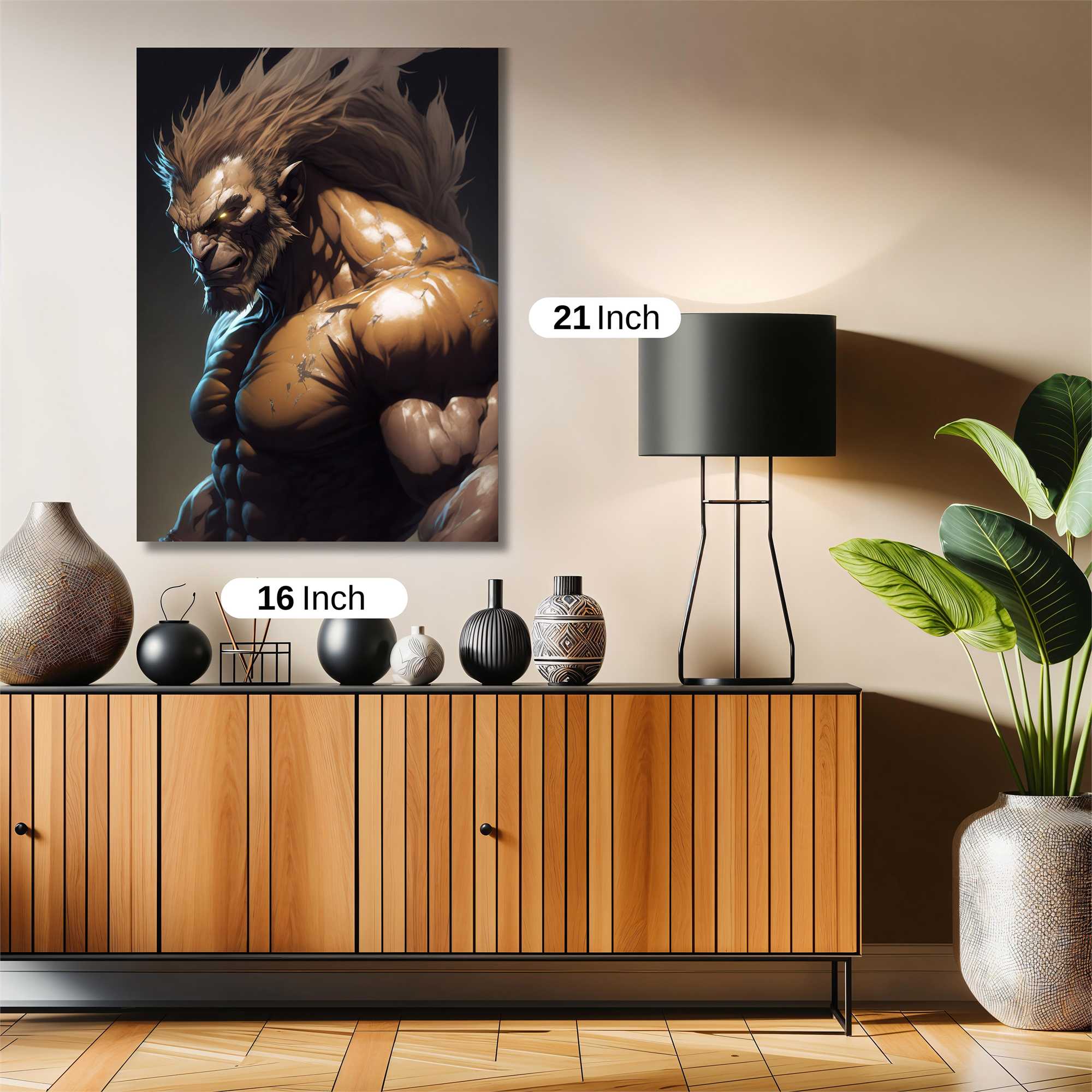 Beastly Ferocity Safe Wall Magnetic / M