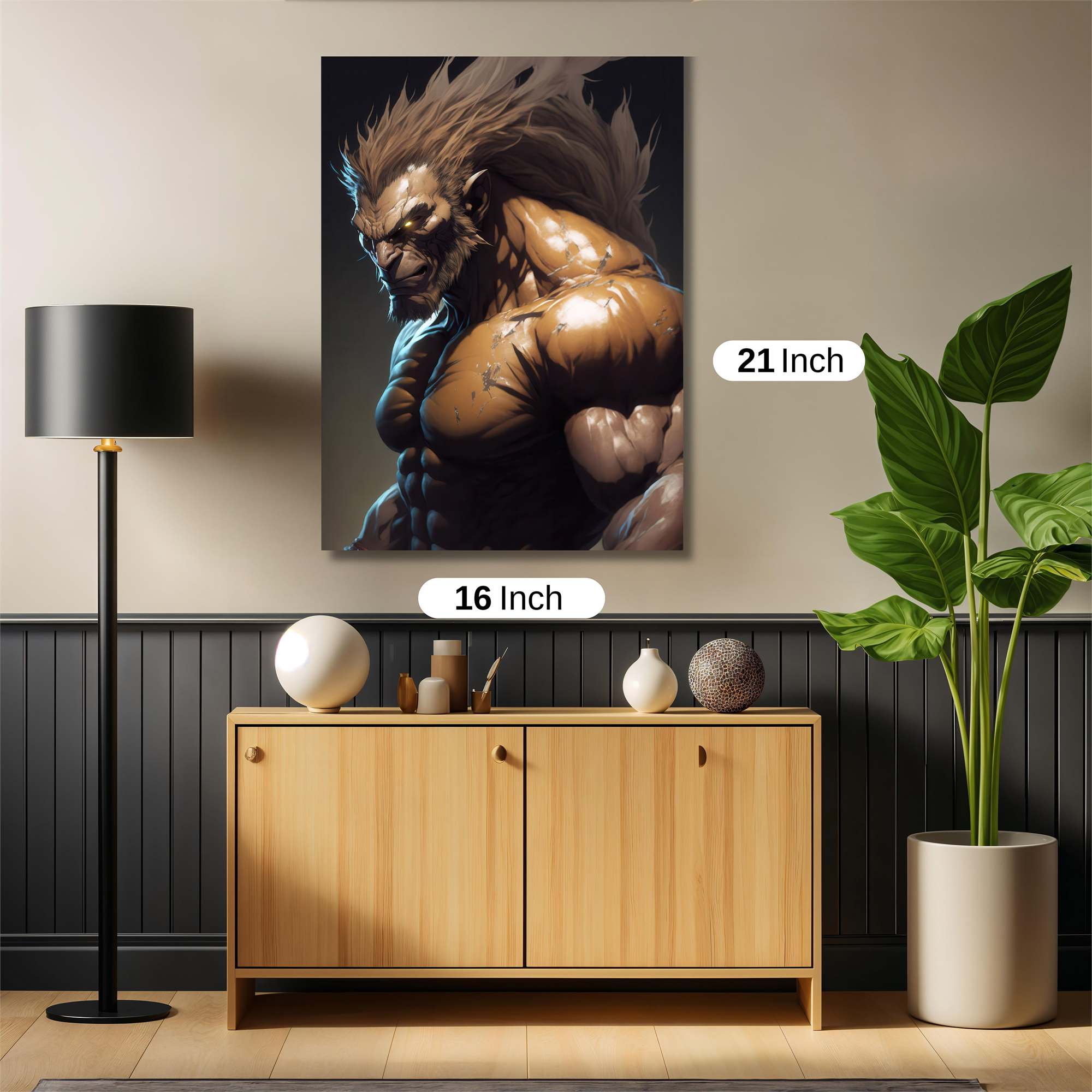 Beastly Ferocity Safe Wall Magnetic / M