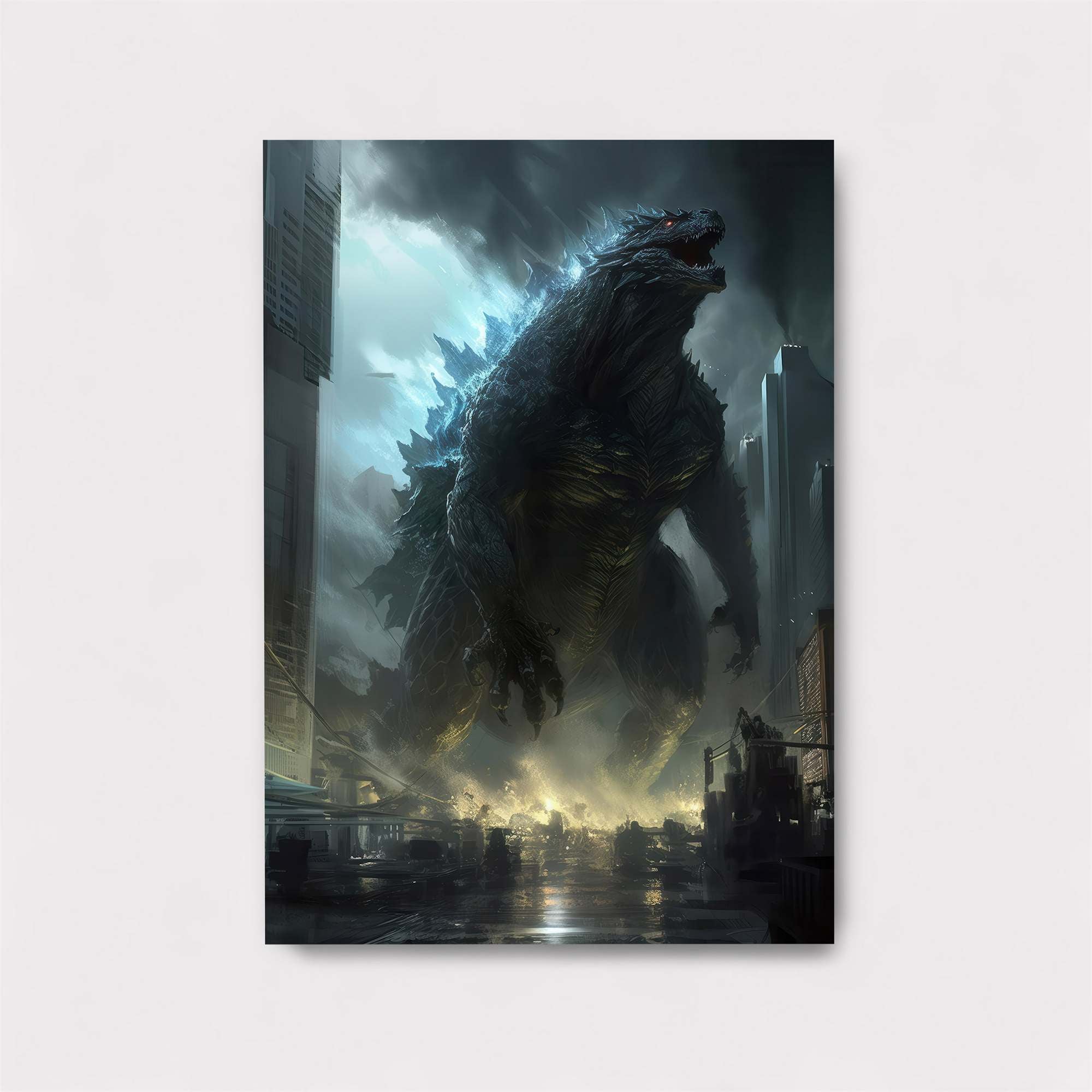 Godzilla Majesty Safe Wall Magnetic / M
