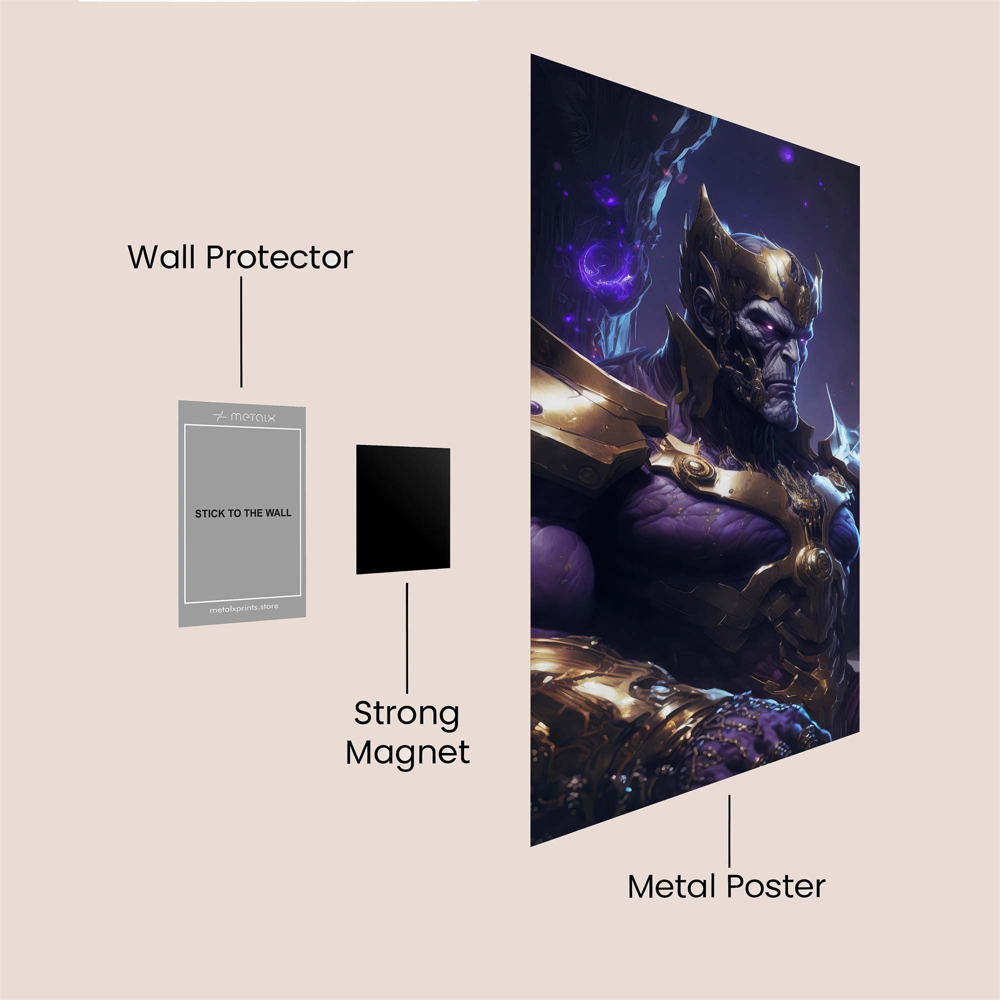 Thanos Reverie Safe Wall Magnetic / M