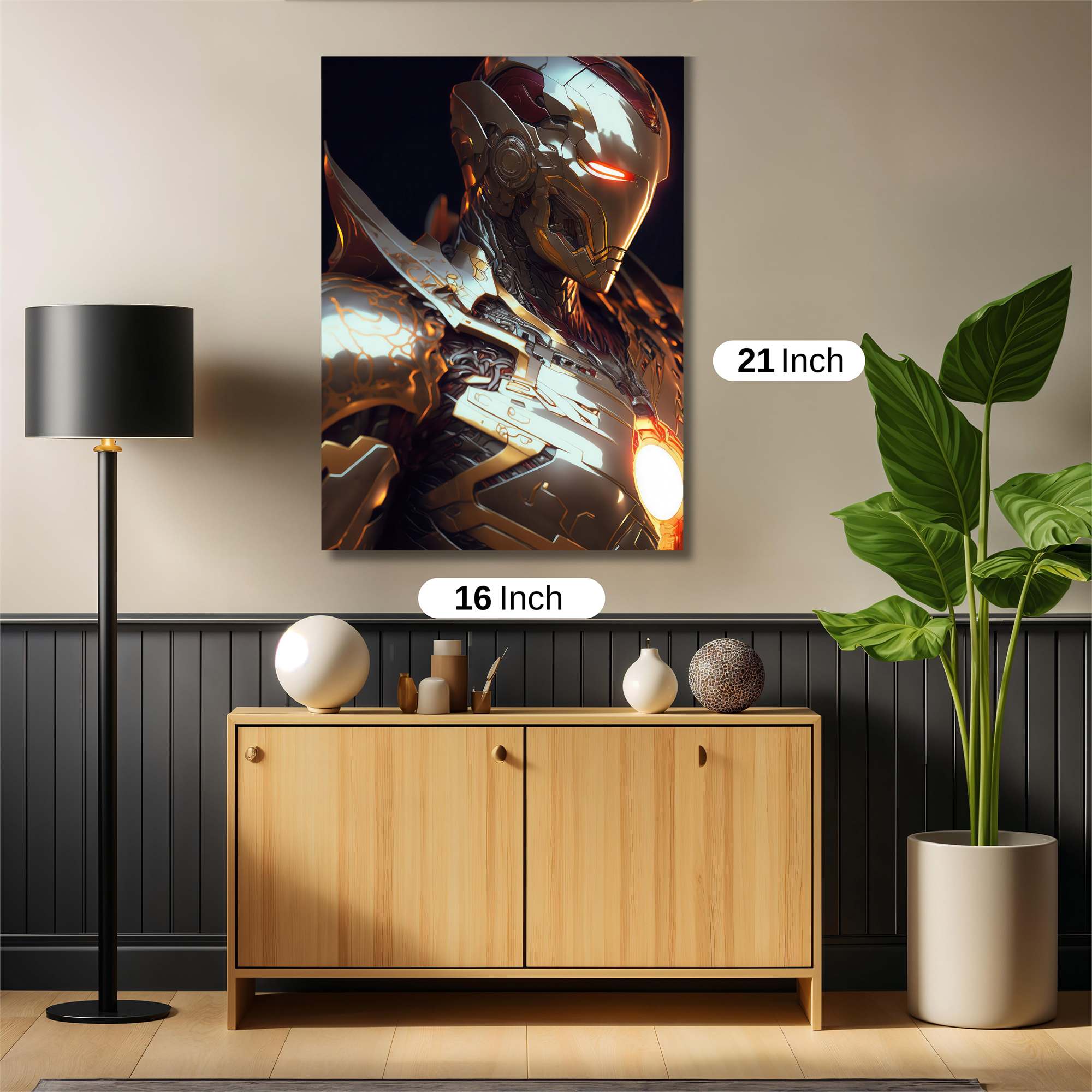 Armor Radiance Safe Wall Magnetic / M