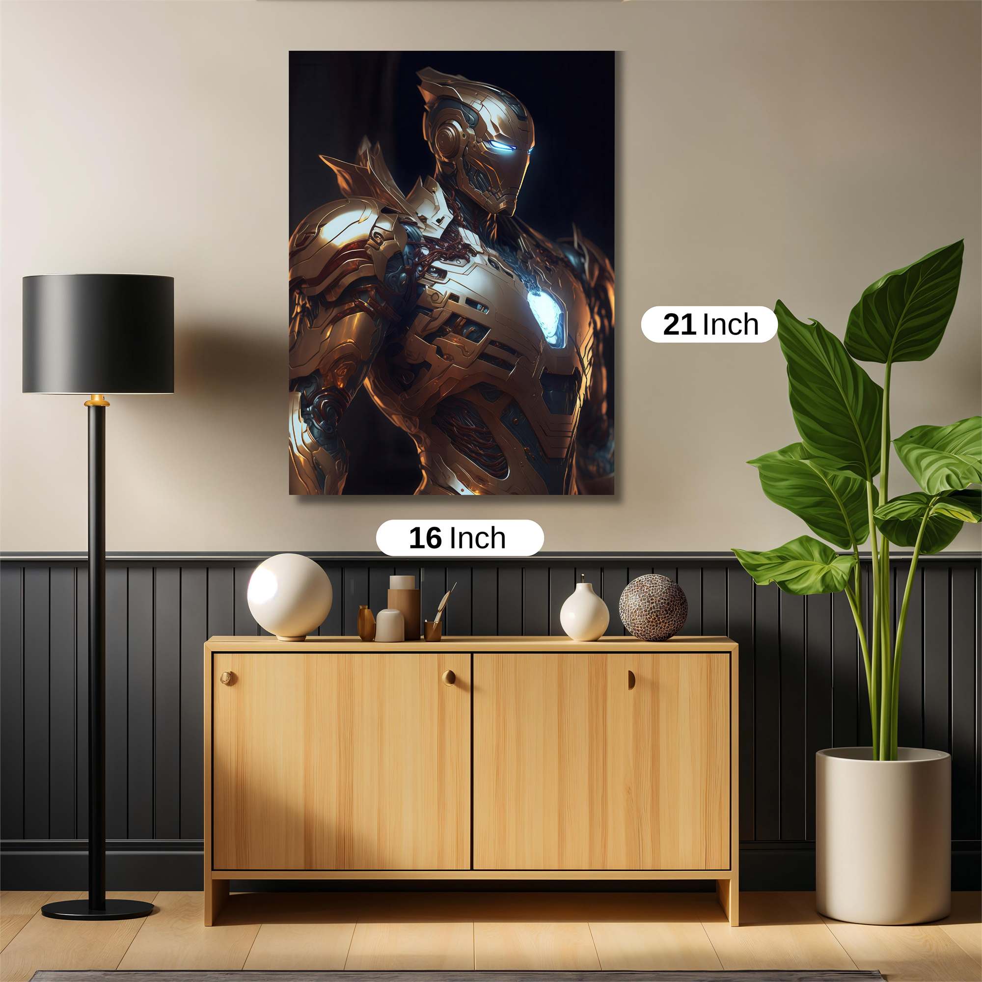 Golden Guardian Safe Wall Magnetic / M