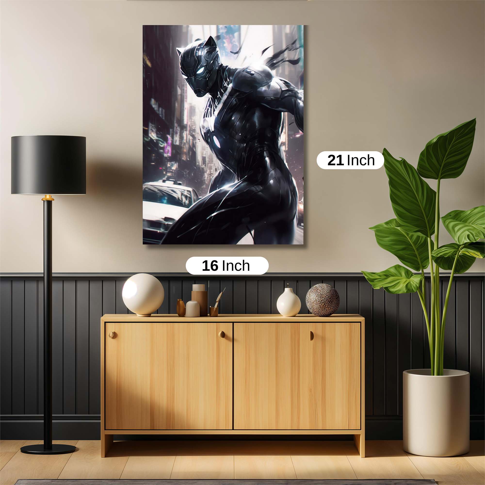 Panther Surge Safe Wall Magnetic / M