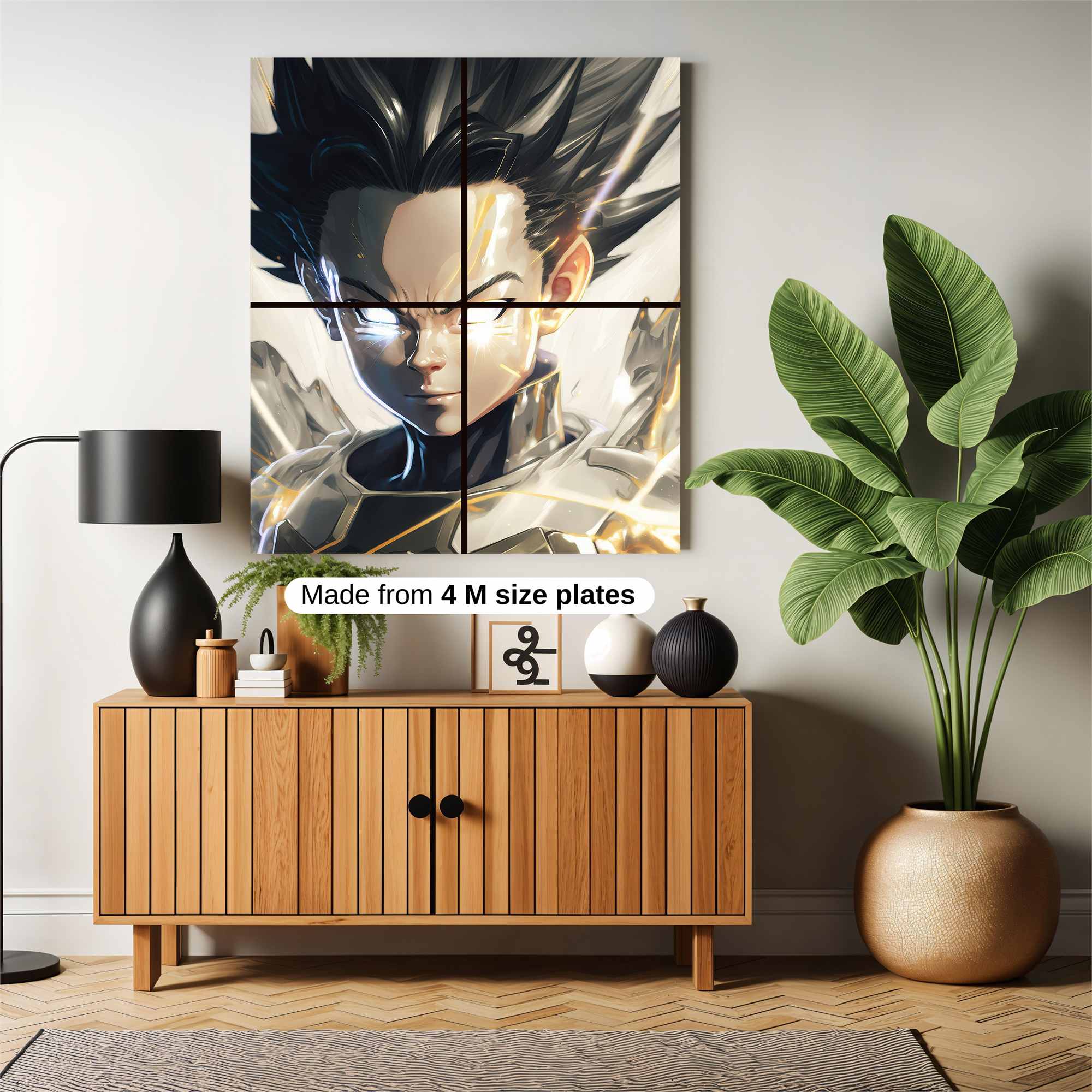 Saiyan Radiance Safe Wall Magnetic / M