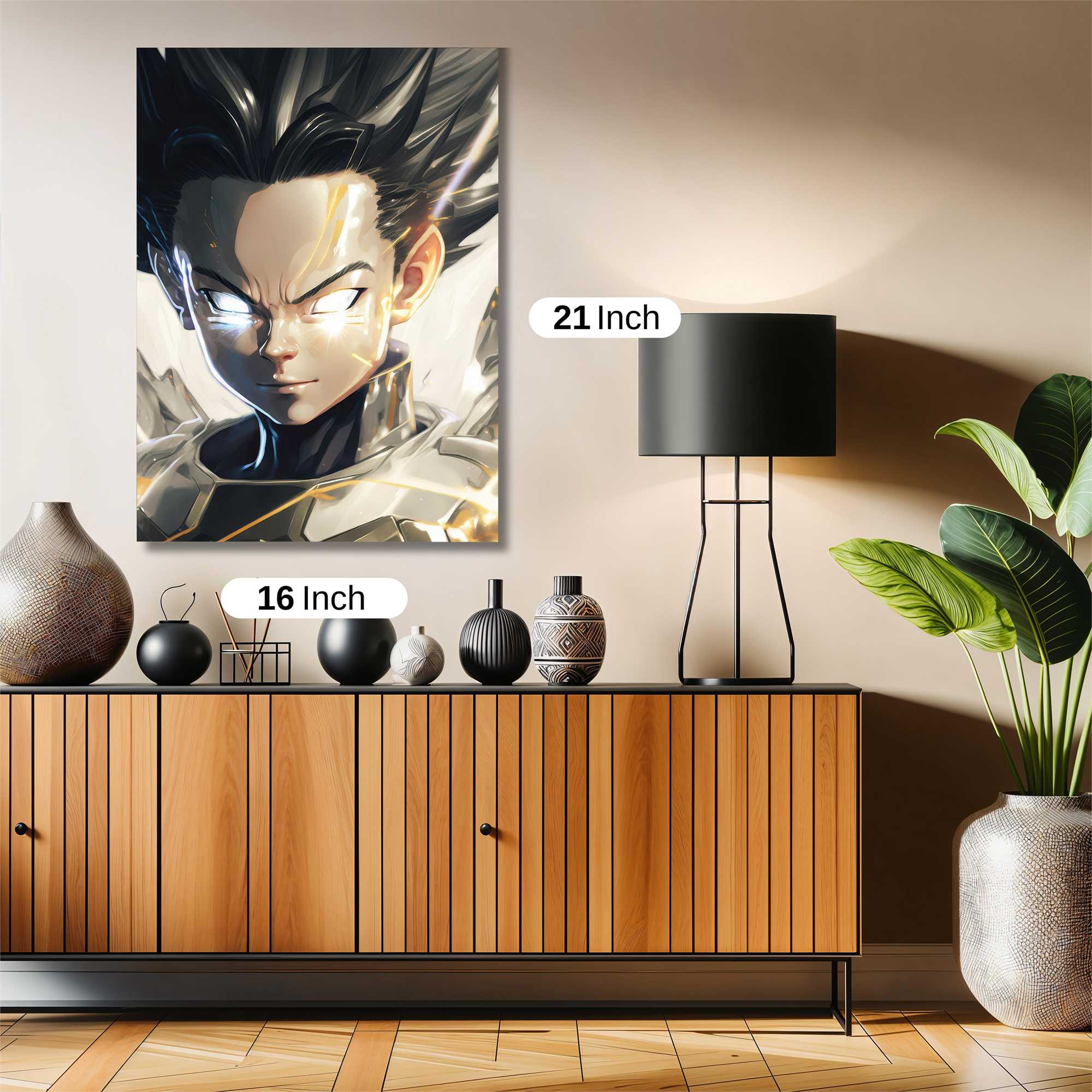 Saiyan Radiance Safe Wall Magnetic / M