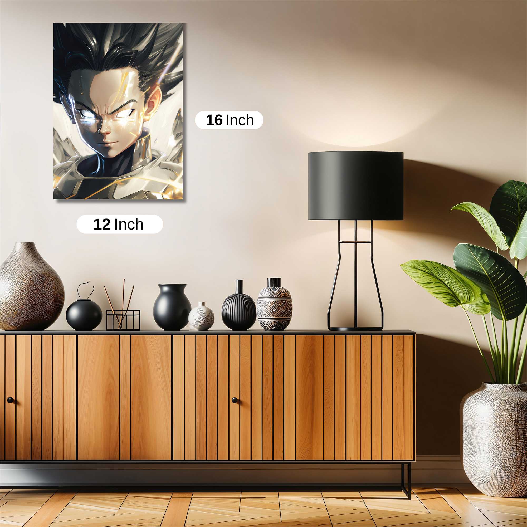Saiyan Radiance Safe Wall Magnetic / M