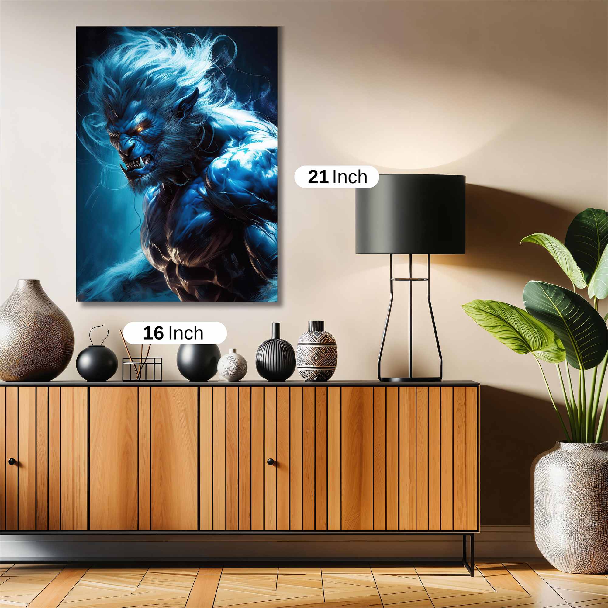 Beastly Fury Safe Wall Magnetic / M