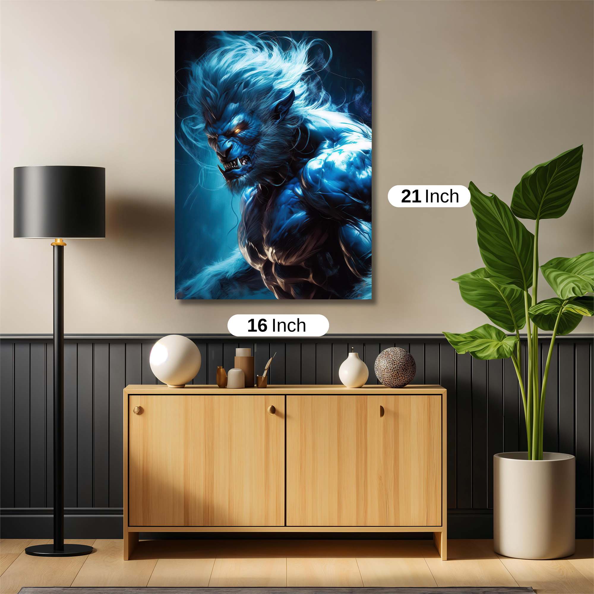 Beastly Fury Safe Wall Magnetic / M