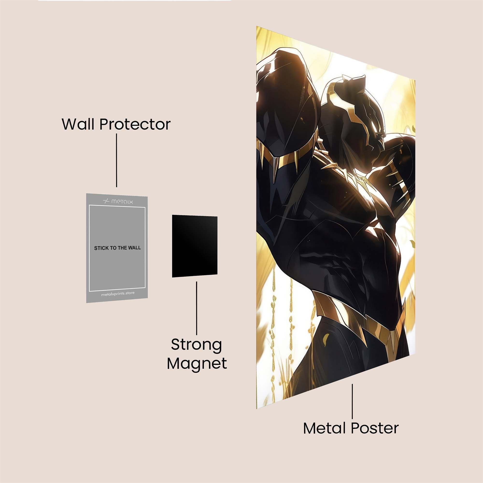 Panther Majesty Safe Wall Magnetic / M