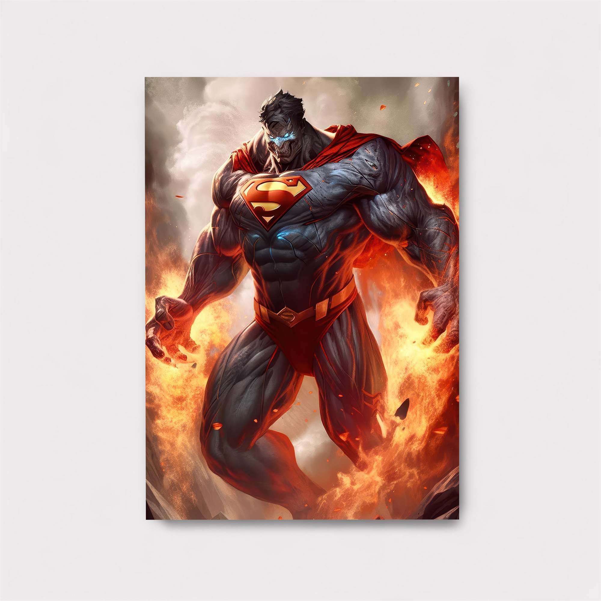Superman Inferno Safe Wall Magnetic / M