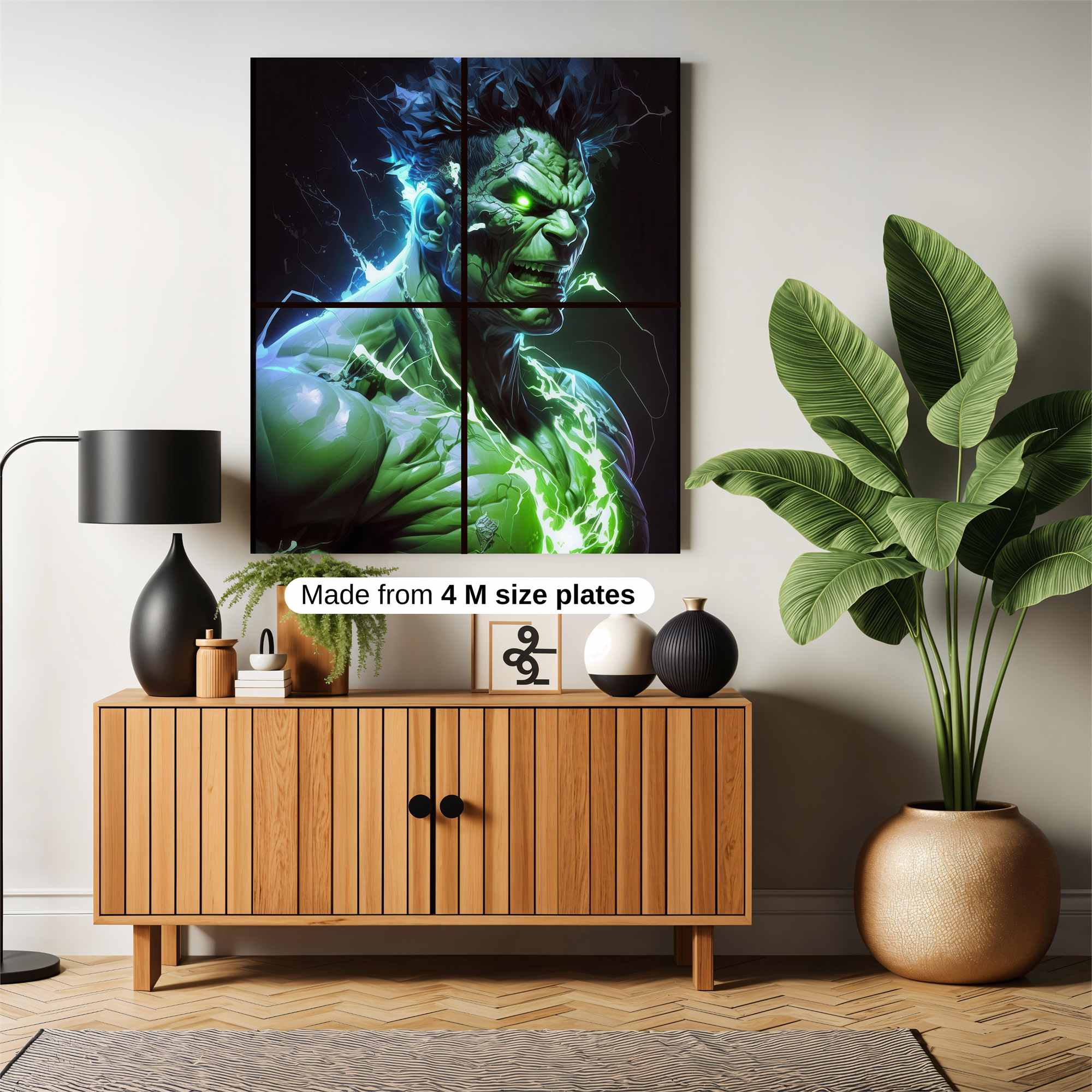 Hulk Fury Safe Wall Magnetic / M