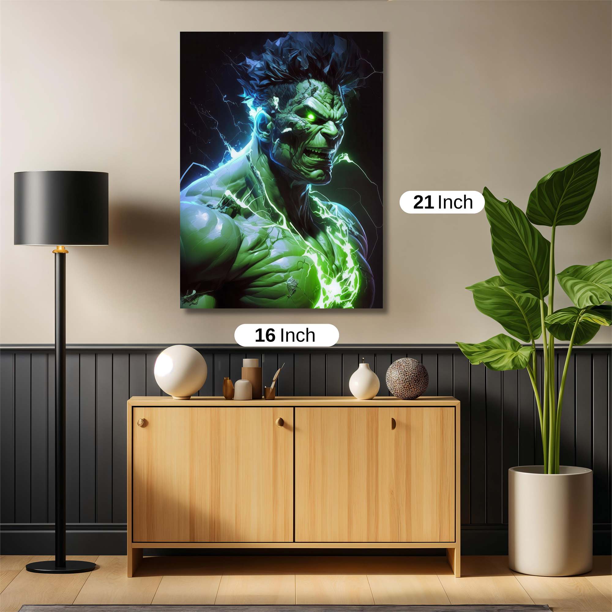 Hulk Fury Safe Wall Magnetic / M