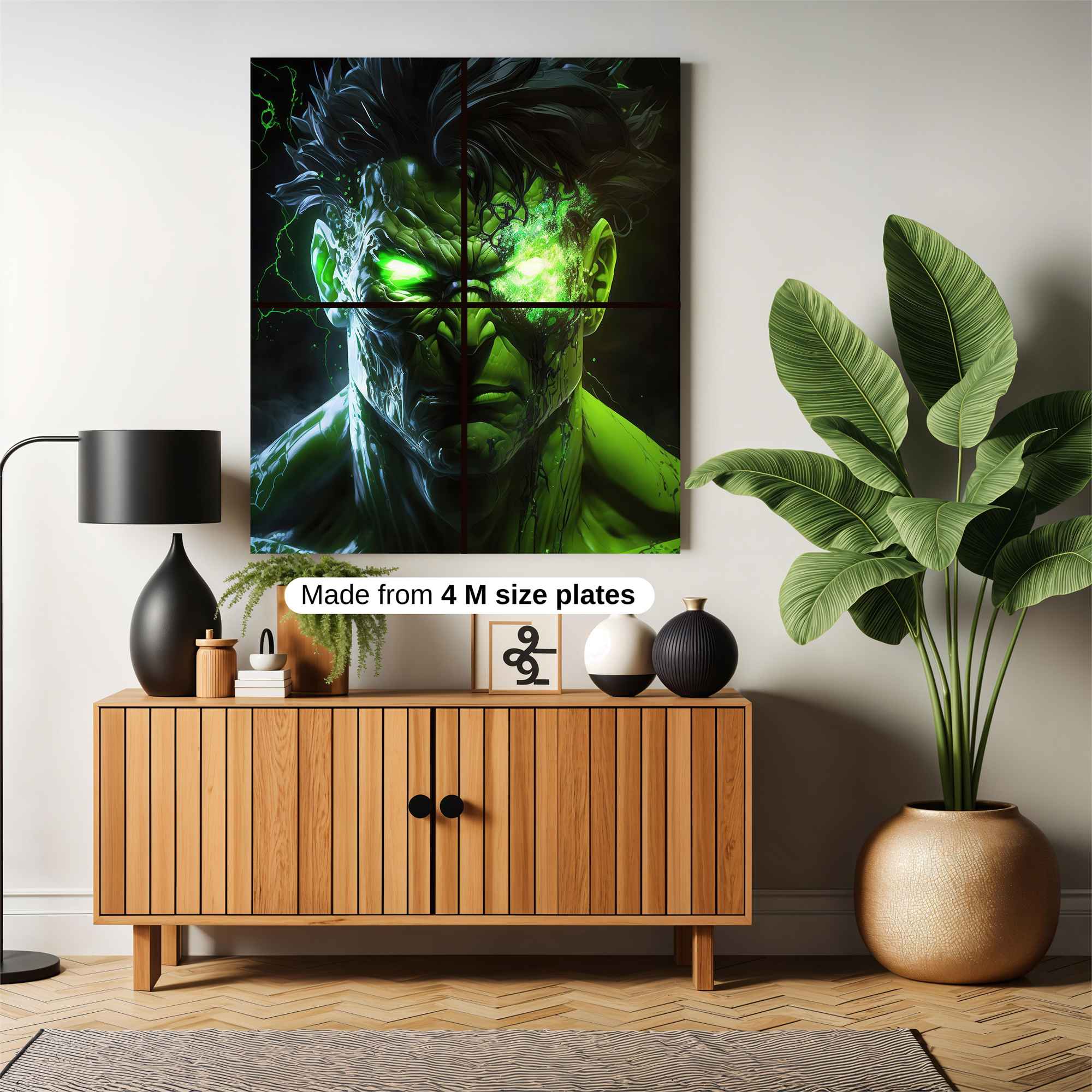 Hulk Fury Safe Wall Magnetic / M