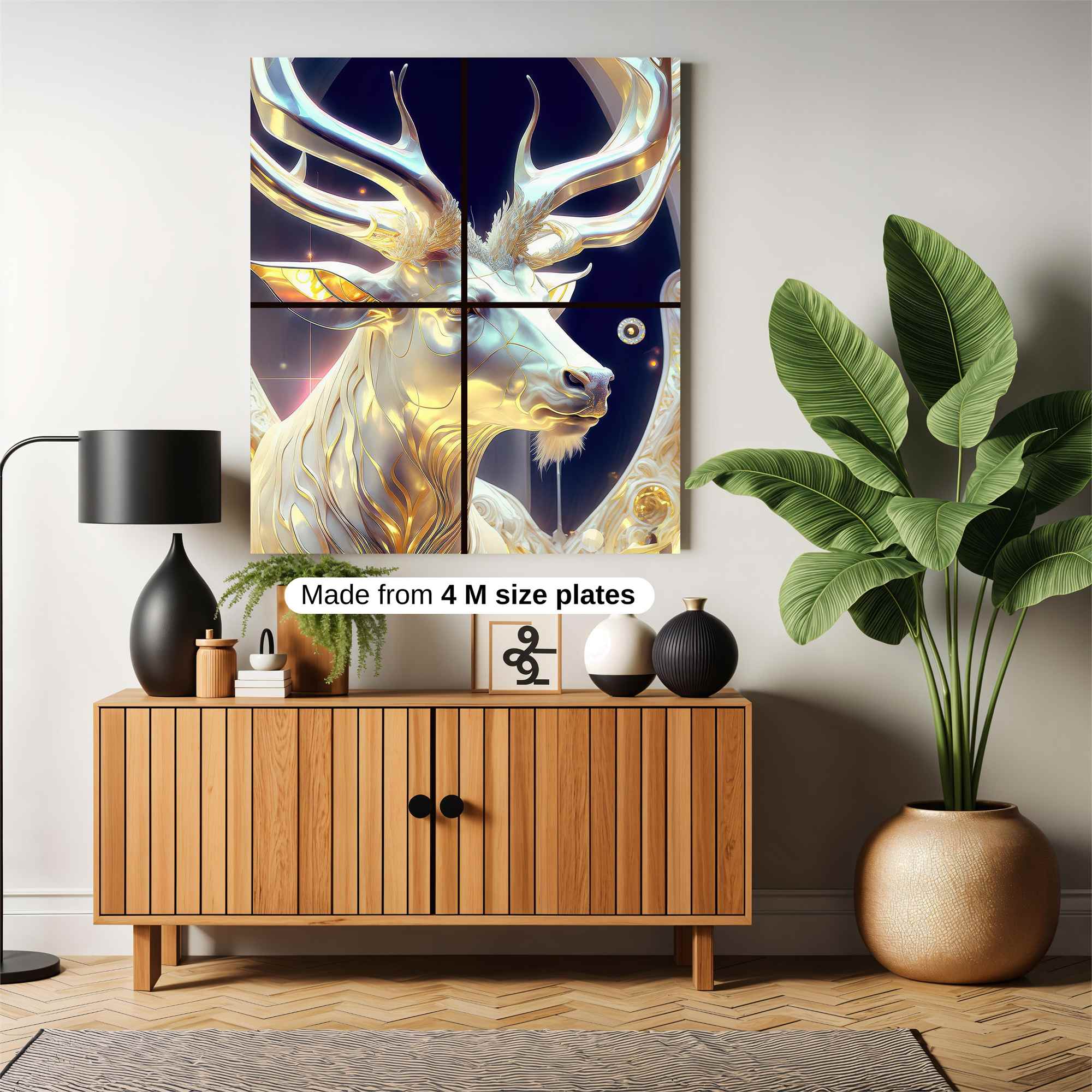 Celestial Stag Safe Wall Magnetic / M