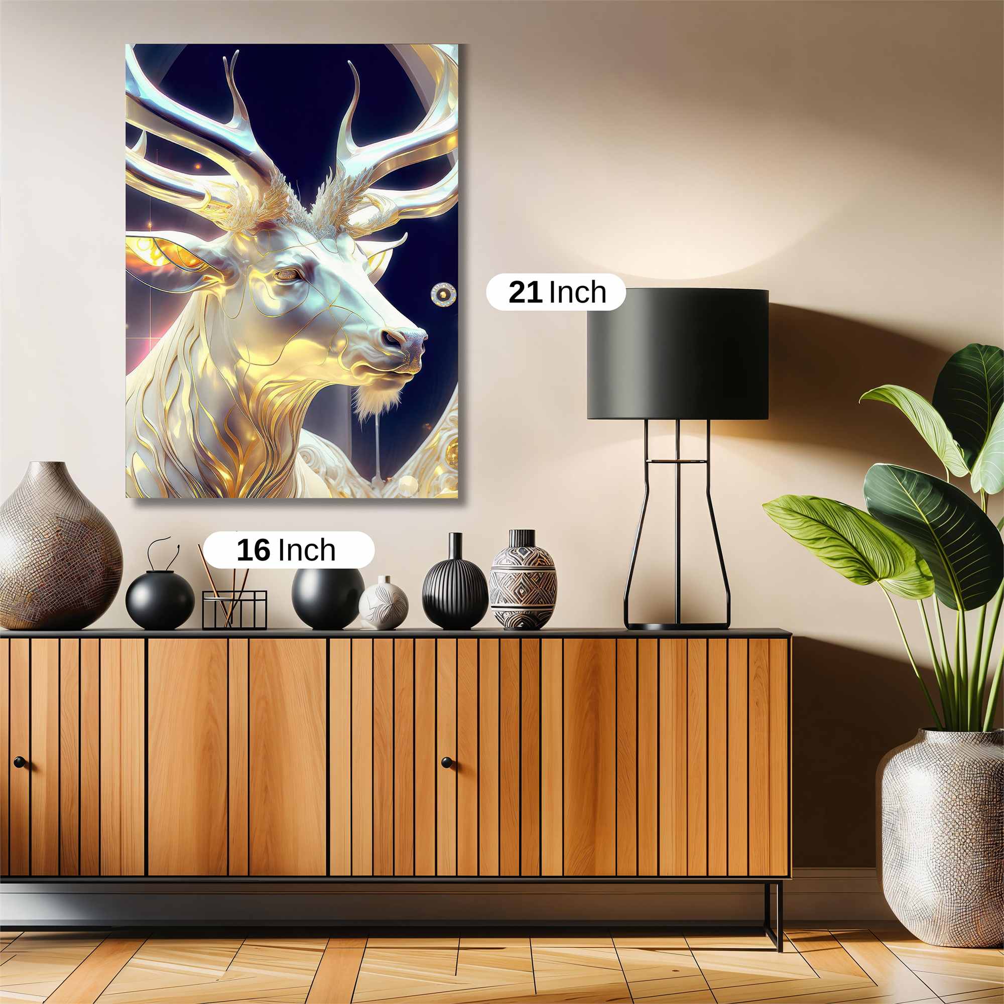 Celestial Stag Safe Wall Magnetic / M