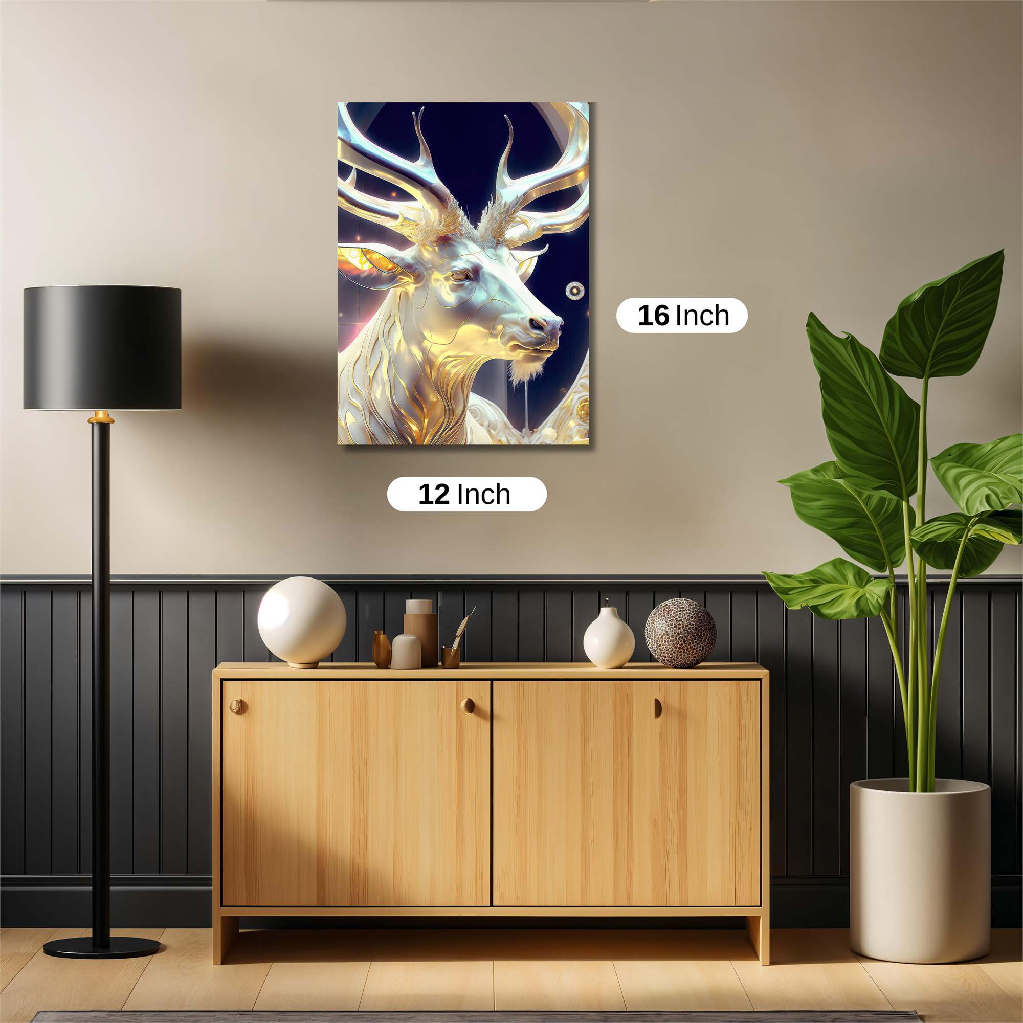 Celestial Stag Safe Wall Magnetic / M