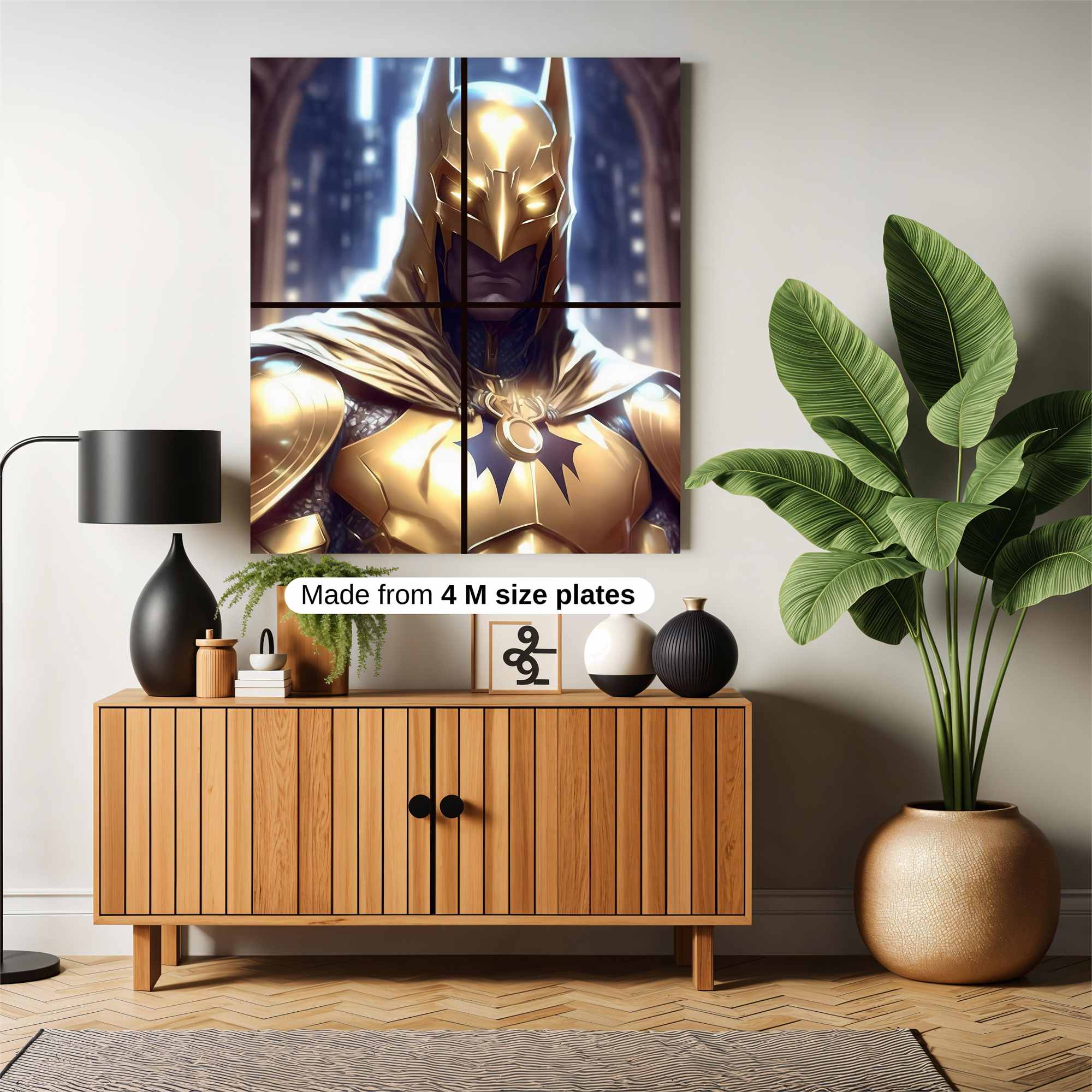 Golden Knight Safe Wall Magnetic / M