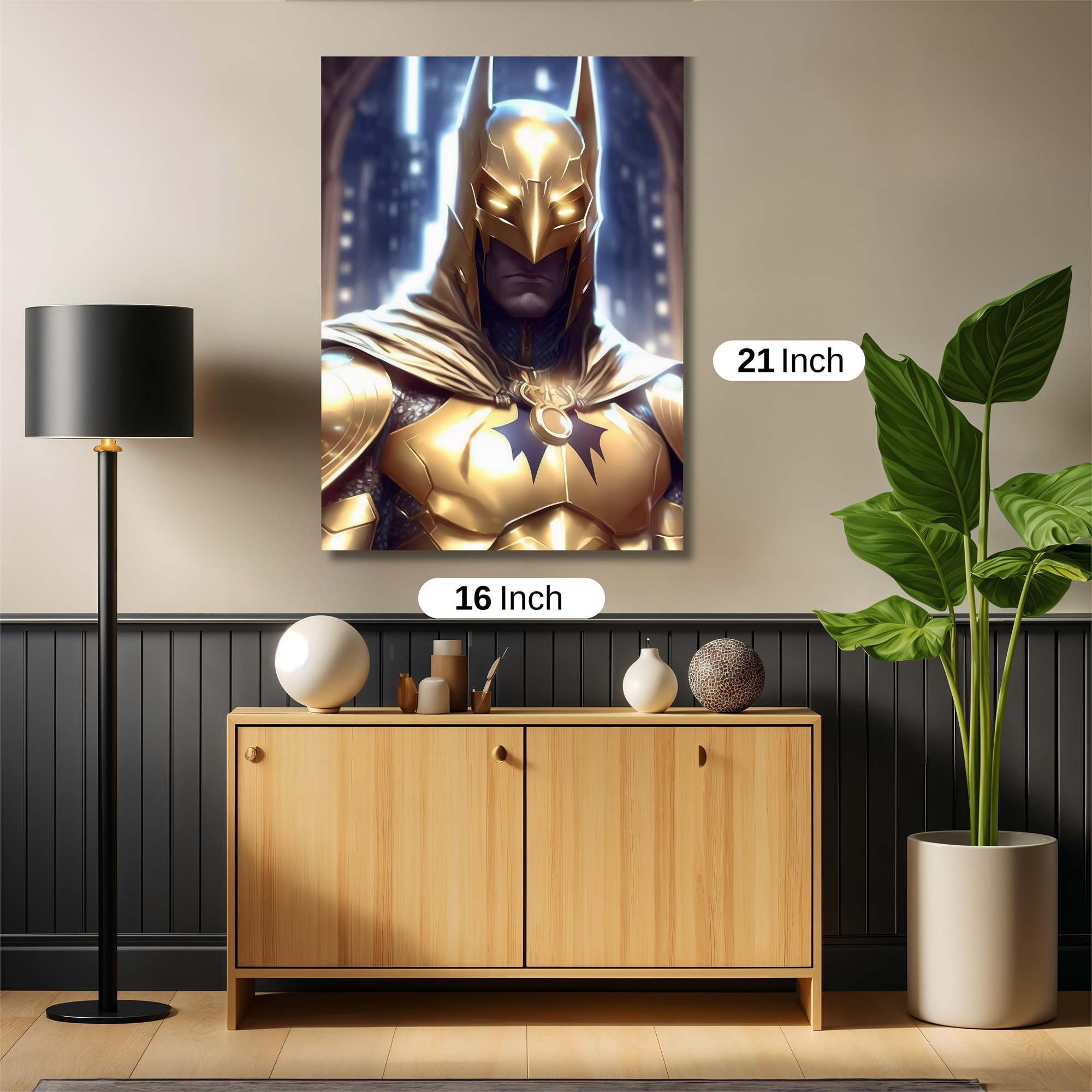 Golden Knight Safe Wall Magnetic / M