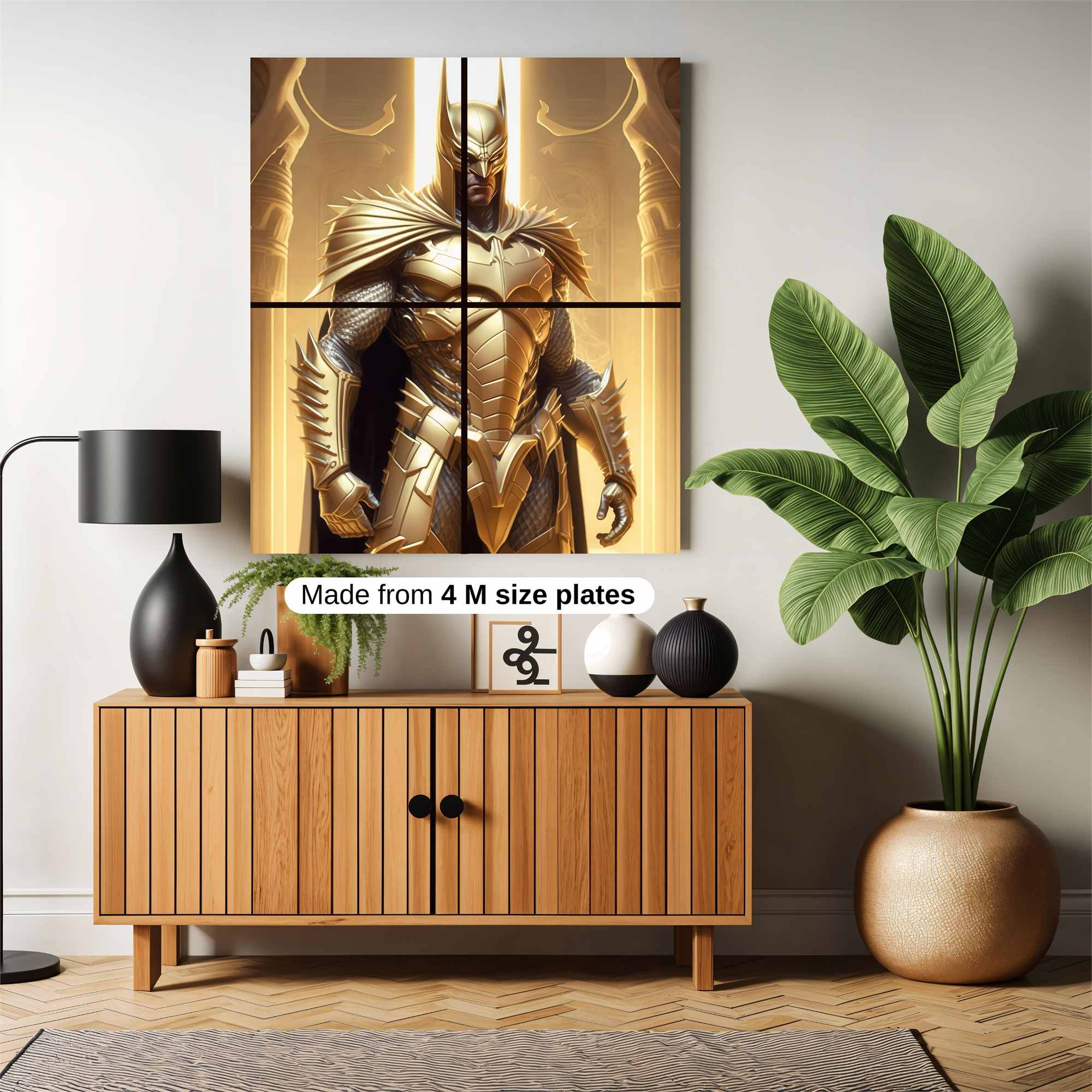 Golden Knight Safe Wall Magnetic / M