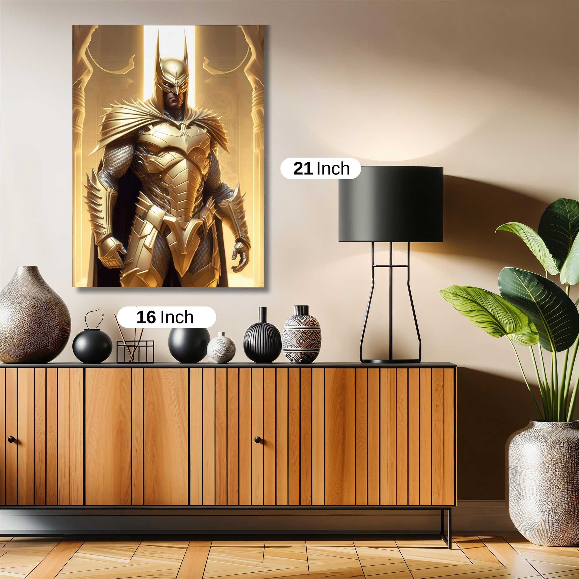 Golden Knight Safe Wall Magnetic / M