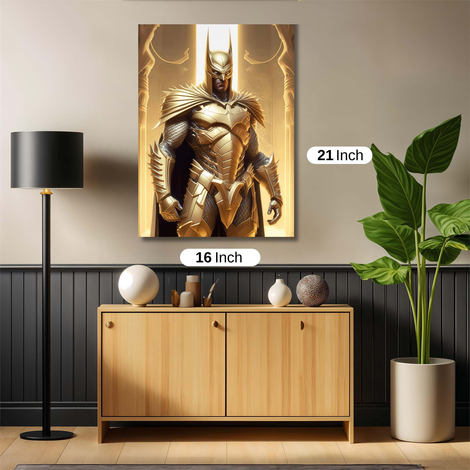 Golden Knight Safe Wall Magnetic / M