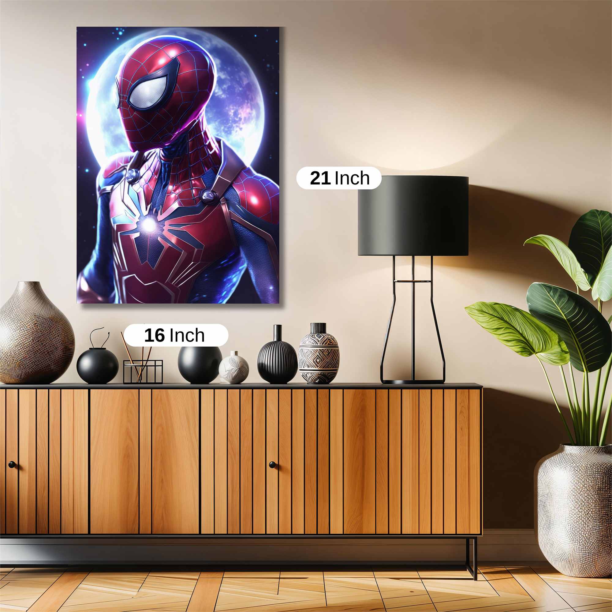 Spiderman Lunacy Safe Wall Magnetic / M
